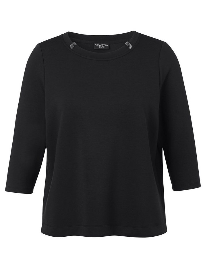 VIA APPIA DUE Sweatshirt (1-tlg) Große Größen