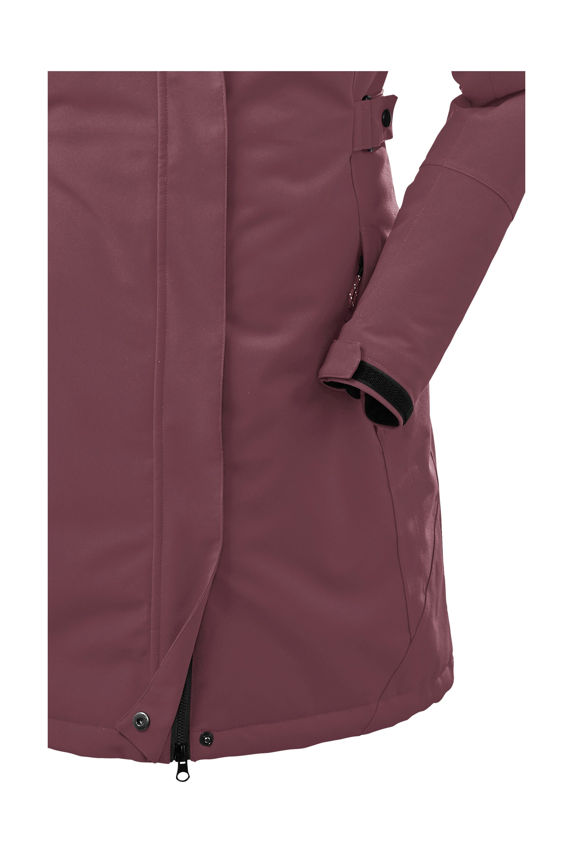 Killtec Parka KOW 165 WMN PRK Wasser- und winddichter Parka mit Teddyfleece und abnehmbarer Kapuze – Bild 4 von 5