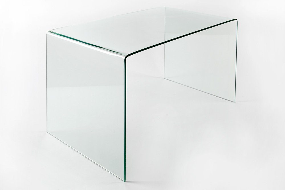 riess-ambiente Schreibtisch FANTOME transparent, Glas 120cm · · Office Design · Home Arbeitszimmer Modern