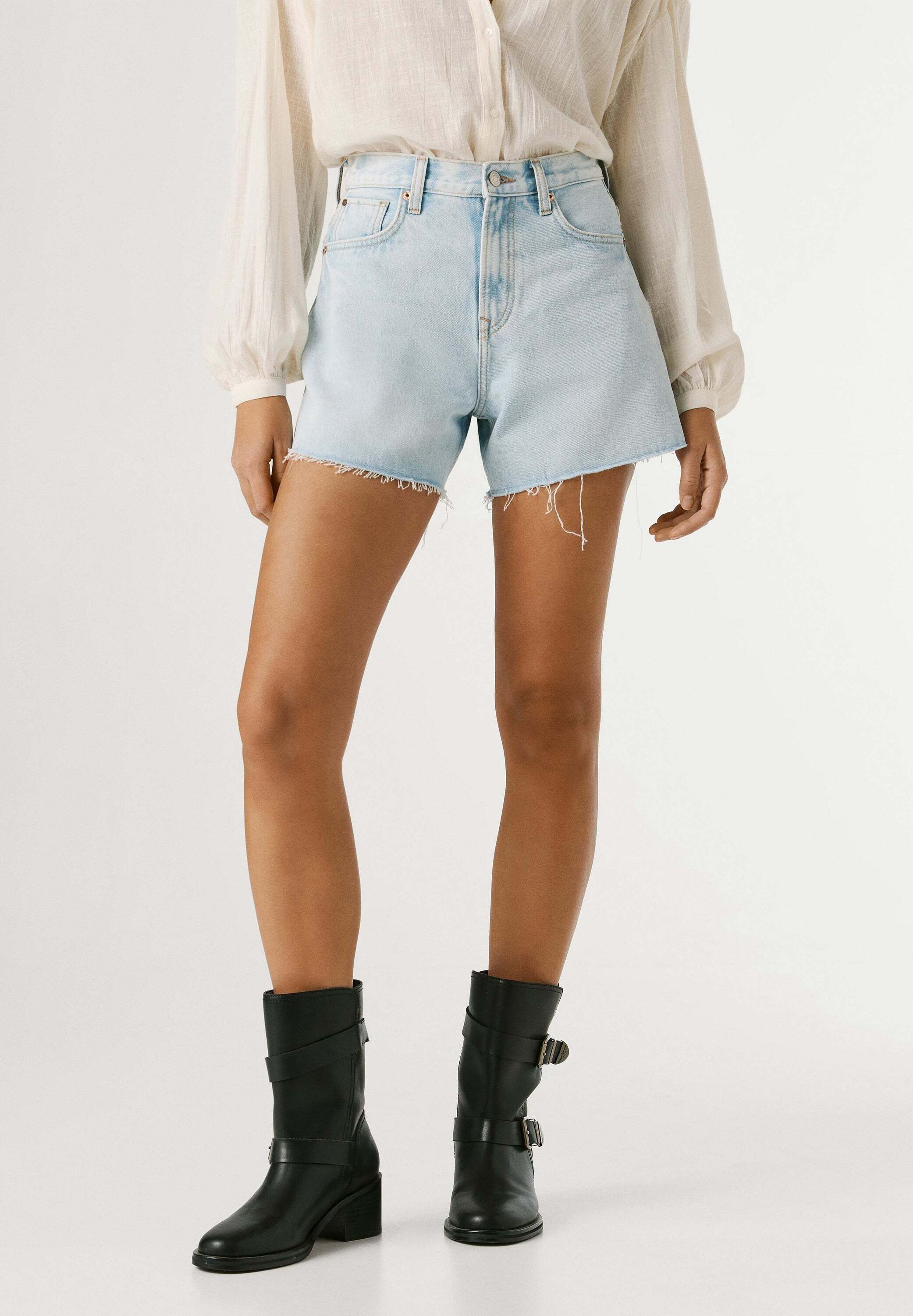 Pepe Jeans Shorts denim shorts A-LINE SHORT HW RACHEL