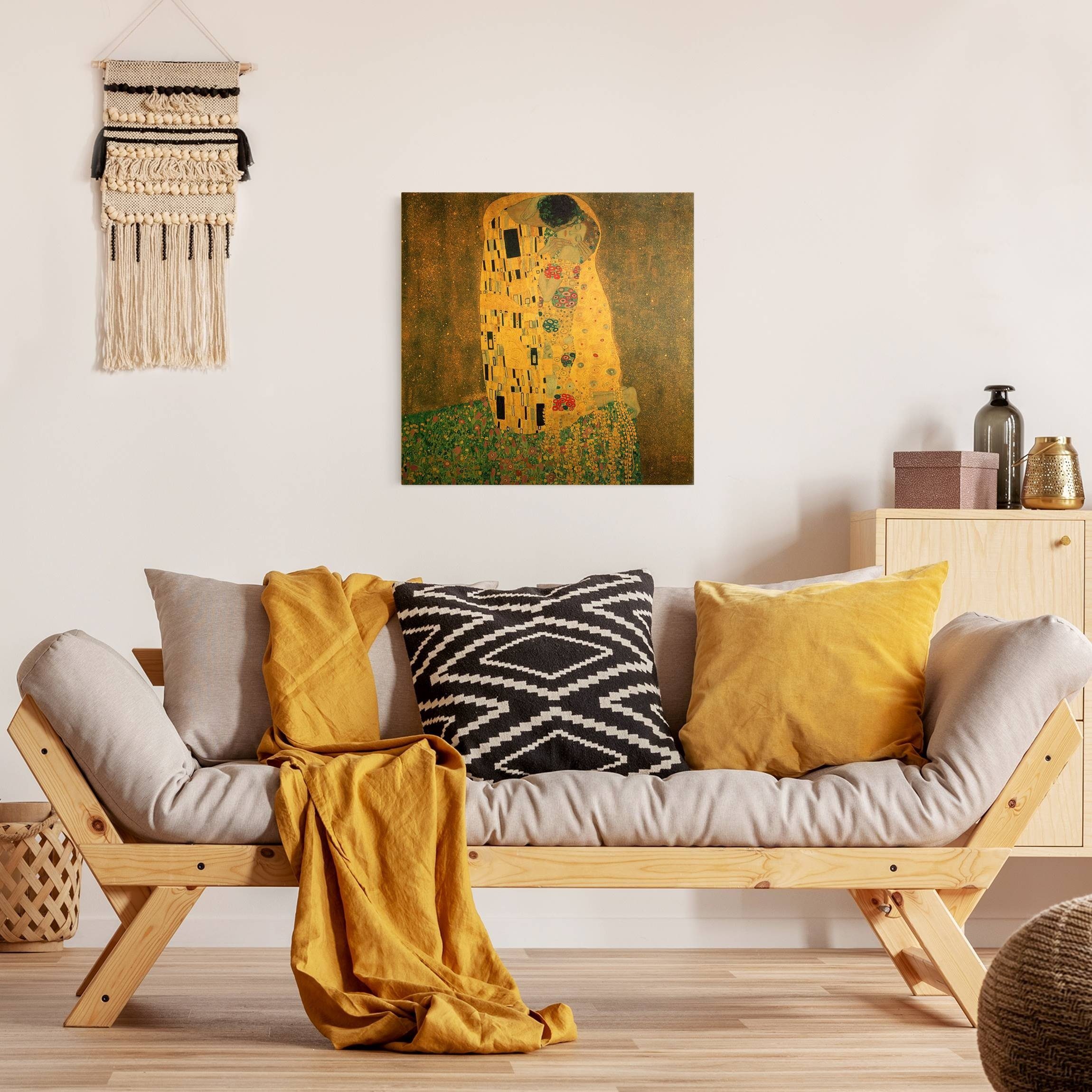 Bilderdepot24 Leinwandbild Kunstdruck Jugendstil Gustav Klimt günstig online kaufen