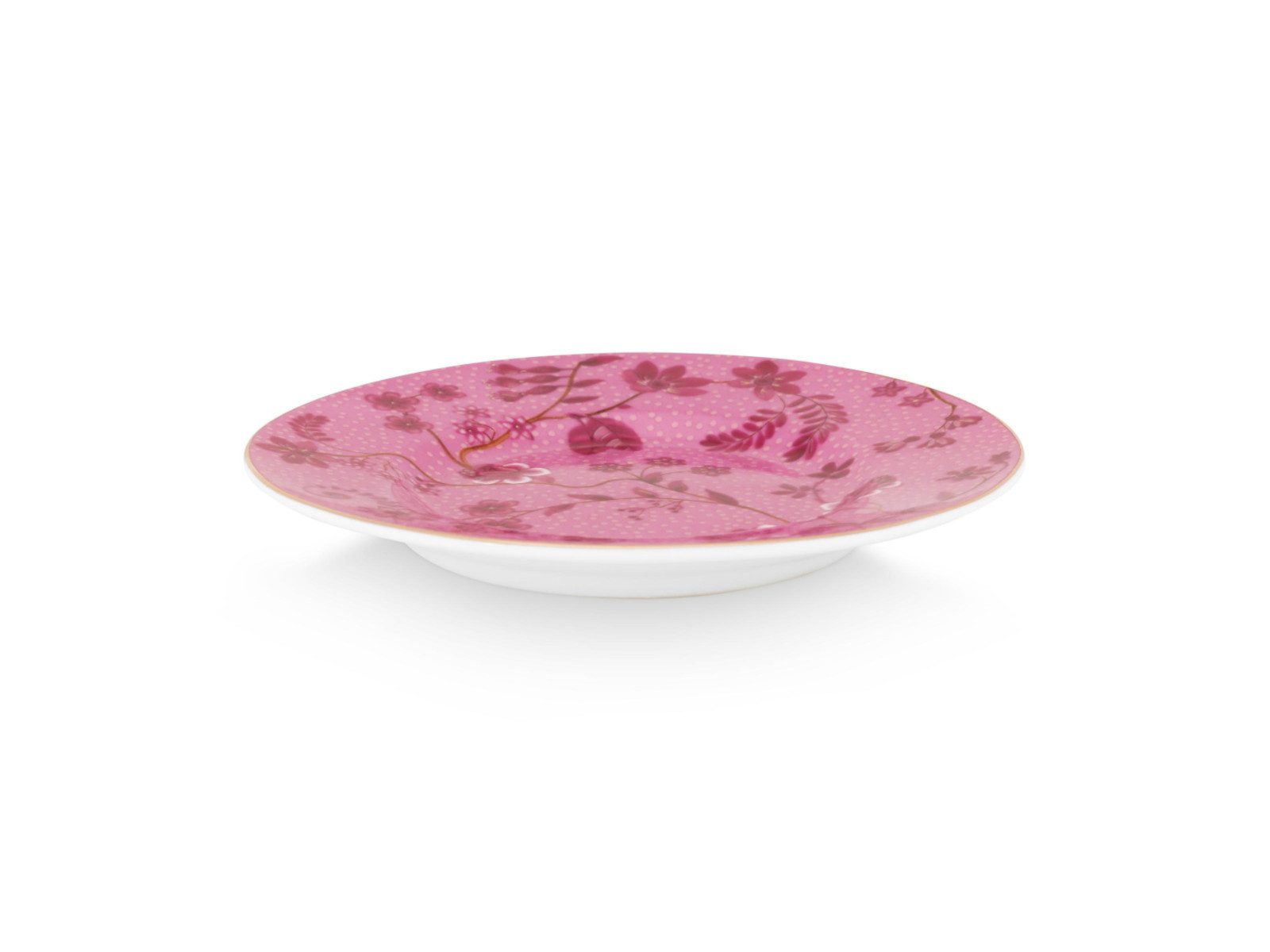 PiP Studio Brotteller Jolie Petit Four Flowers Pink Brotteller 12cm