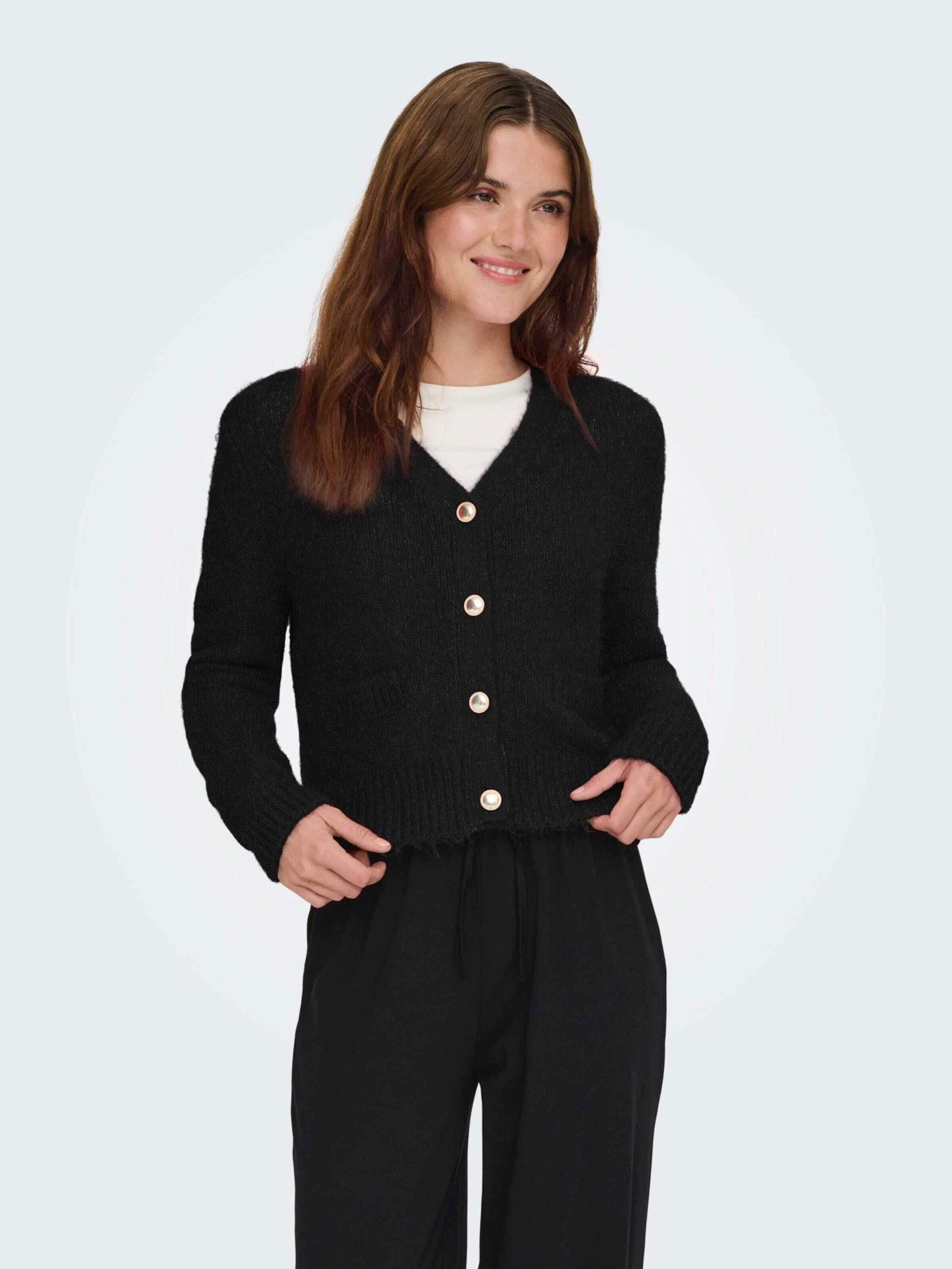 ONLY Strickjacke ONLMAGGIE (1-tlg) Plain/ohne Details