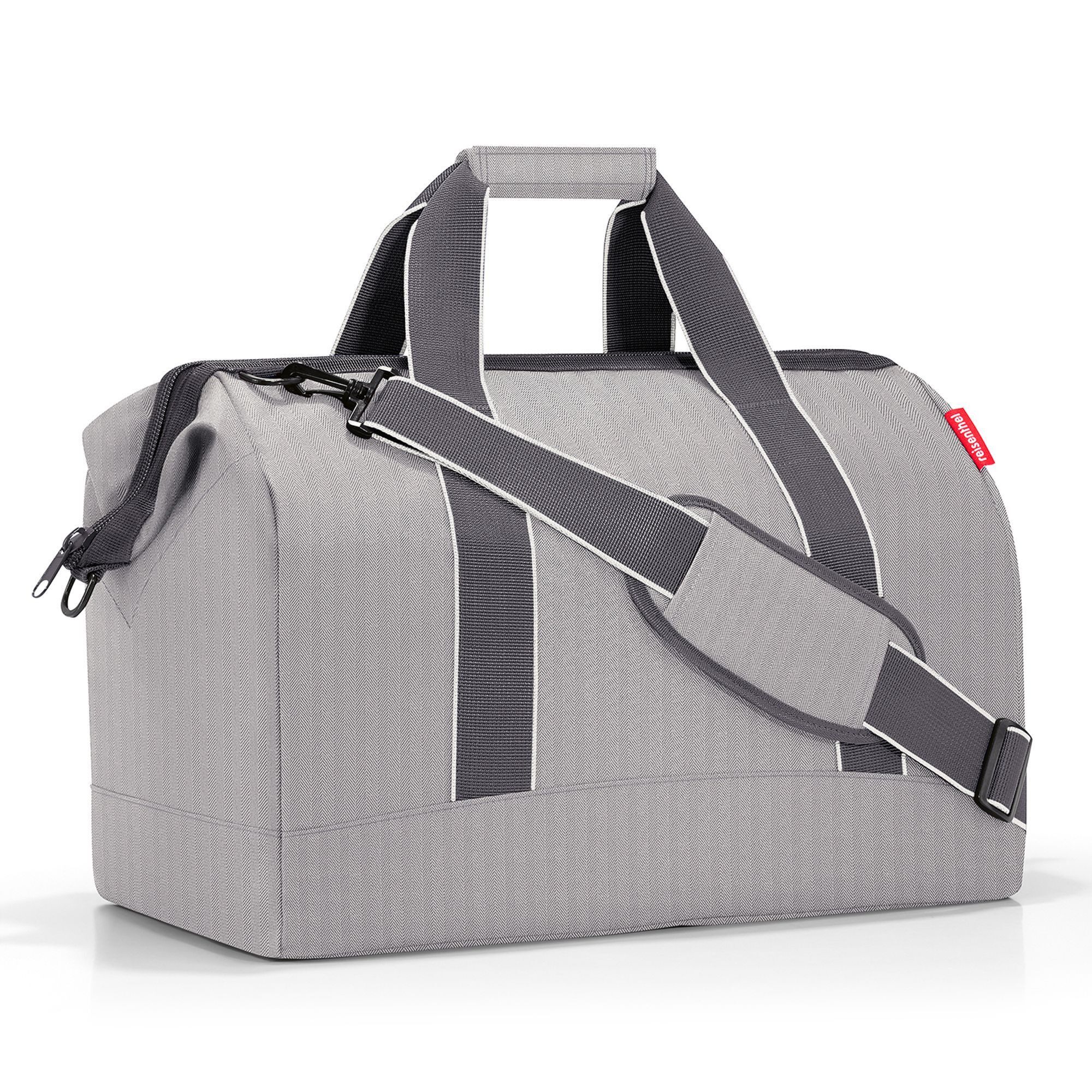 REISENTHEL® Reisetasche allrounder L herringbone grey, günstig online kaufen
