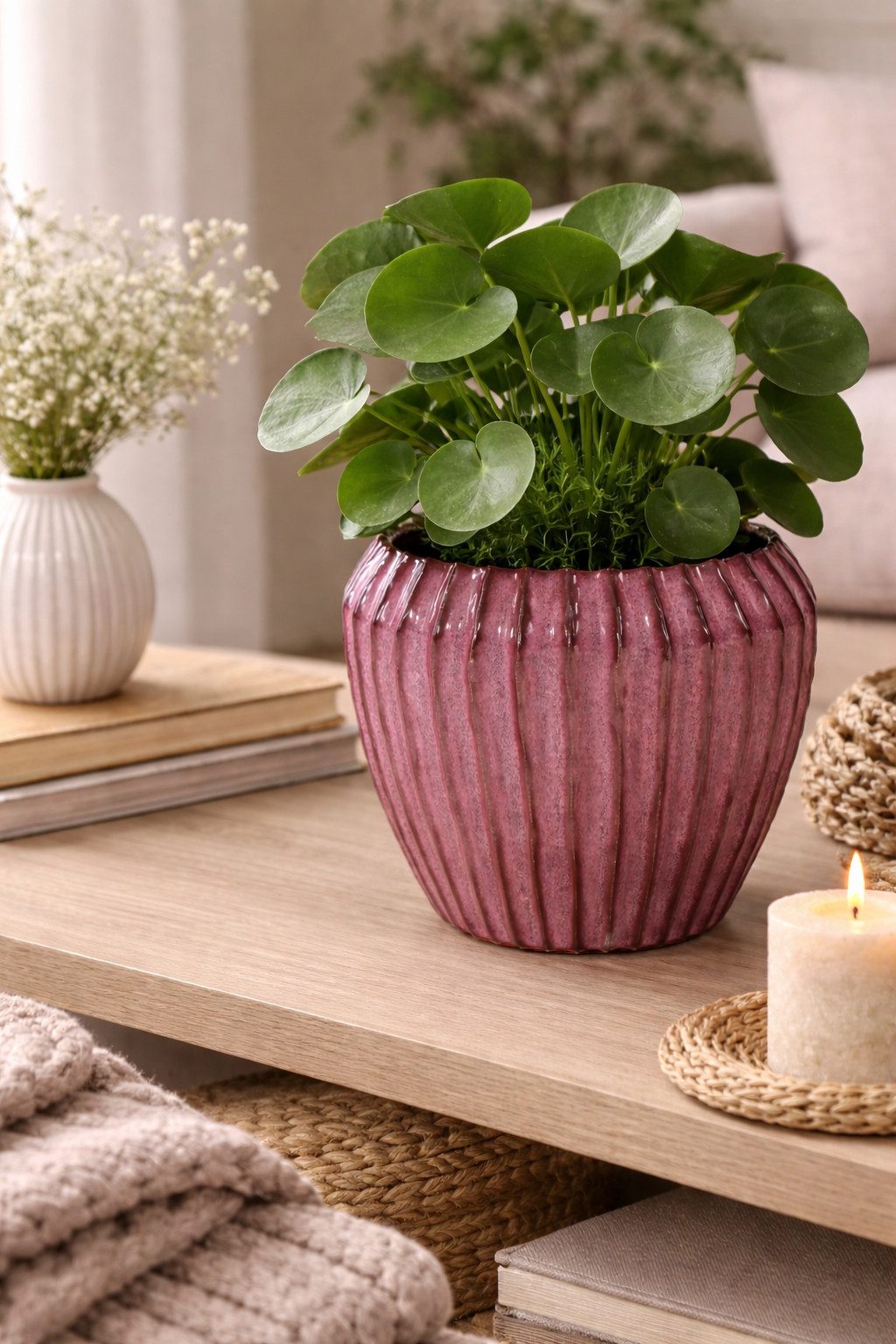 finehomegarden Blumentopf Topf Übertopf syringa Ide Rib Ø18,5cm H16cm Pflan günstig online kaufen