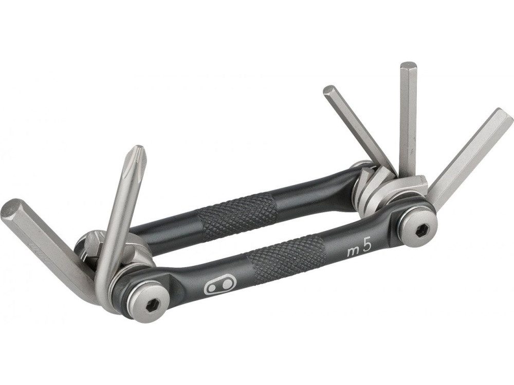 crankbrothers Multitool M5/nickel grau, Fahrrad Reparatur Инструмент