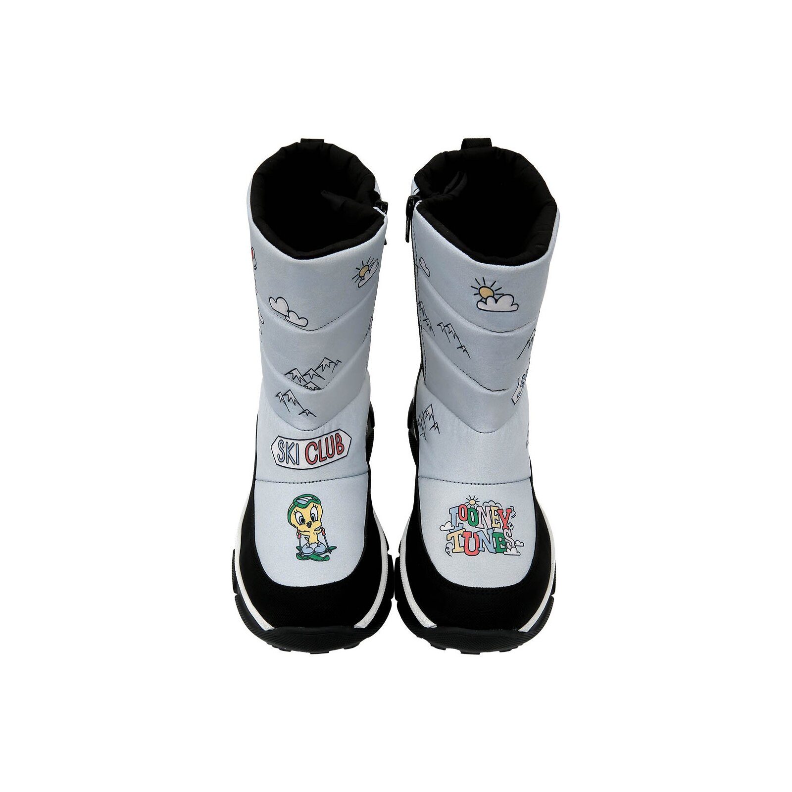 DOGO Nortia Winterboot / Snowboot Looney Tunes Ski Club Damen Snowboots Handgefertigt