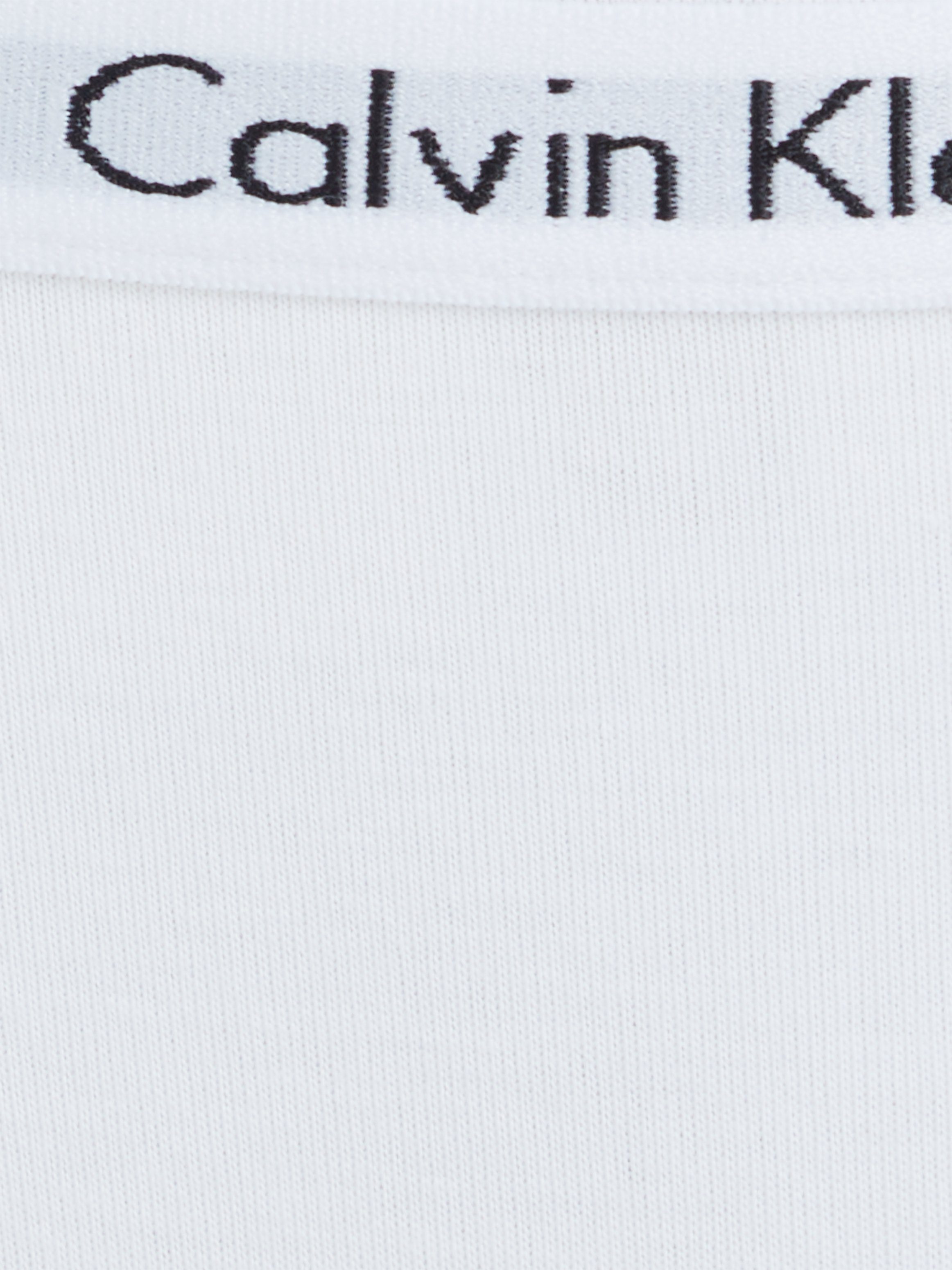 Calvin Klein Underwear weiß mit klassischem Bikinislip Logobund