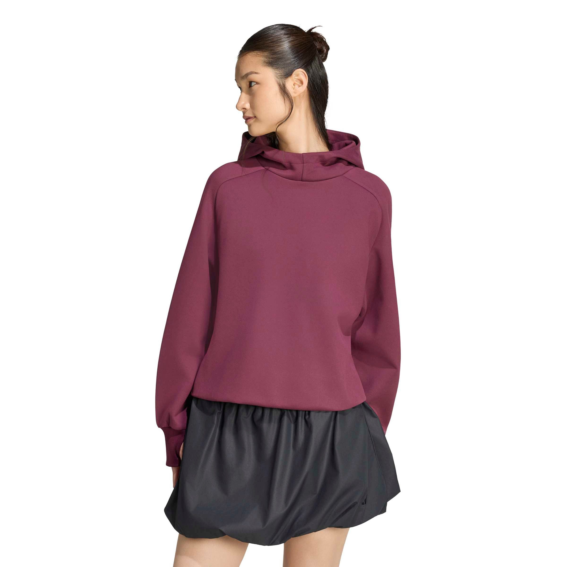 adidas Sportswear Kapuzensweatshirt SOFT LUX WINTER KNIT HOODIE