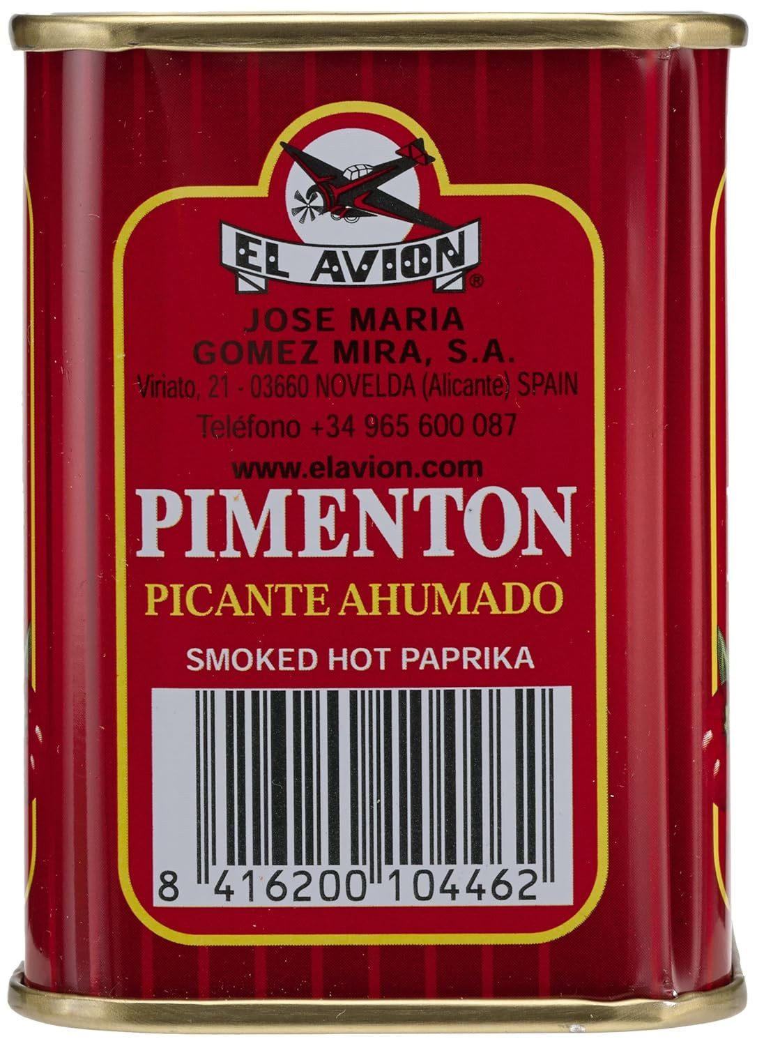 El Avion Gewürz Pimentón Picante Ahumado, 75 g, 1 St. (Packung, Picante Ahumado) – Bild 3 von 3