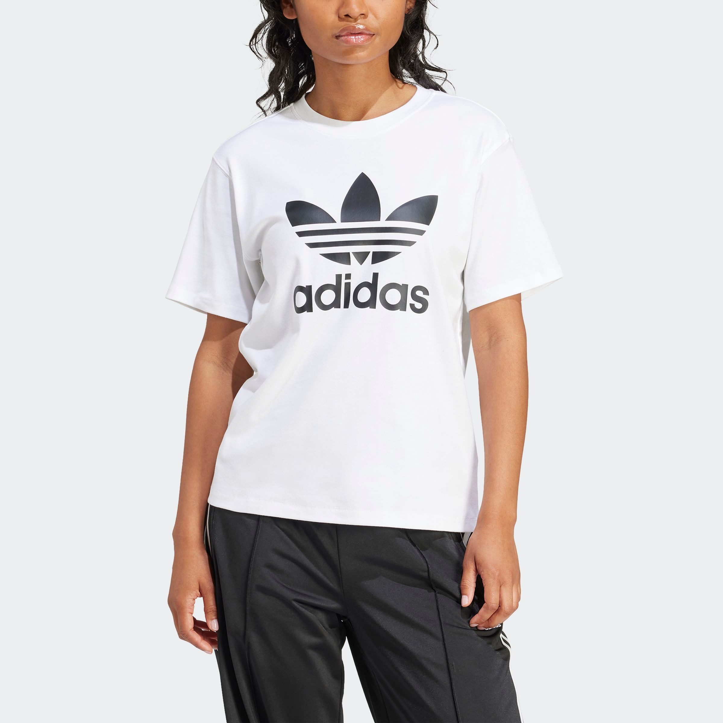 adidas Originals T-Shirt TREFOIL TEE lässiger Stil, mit Logodruck, aus Baum günstig online kaufen
