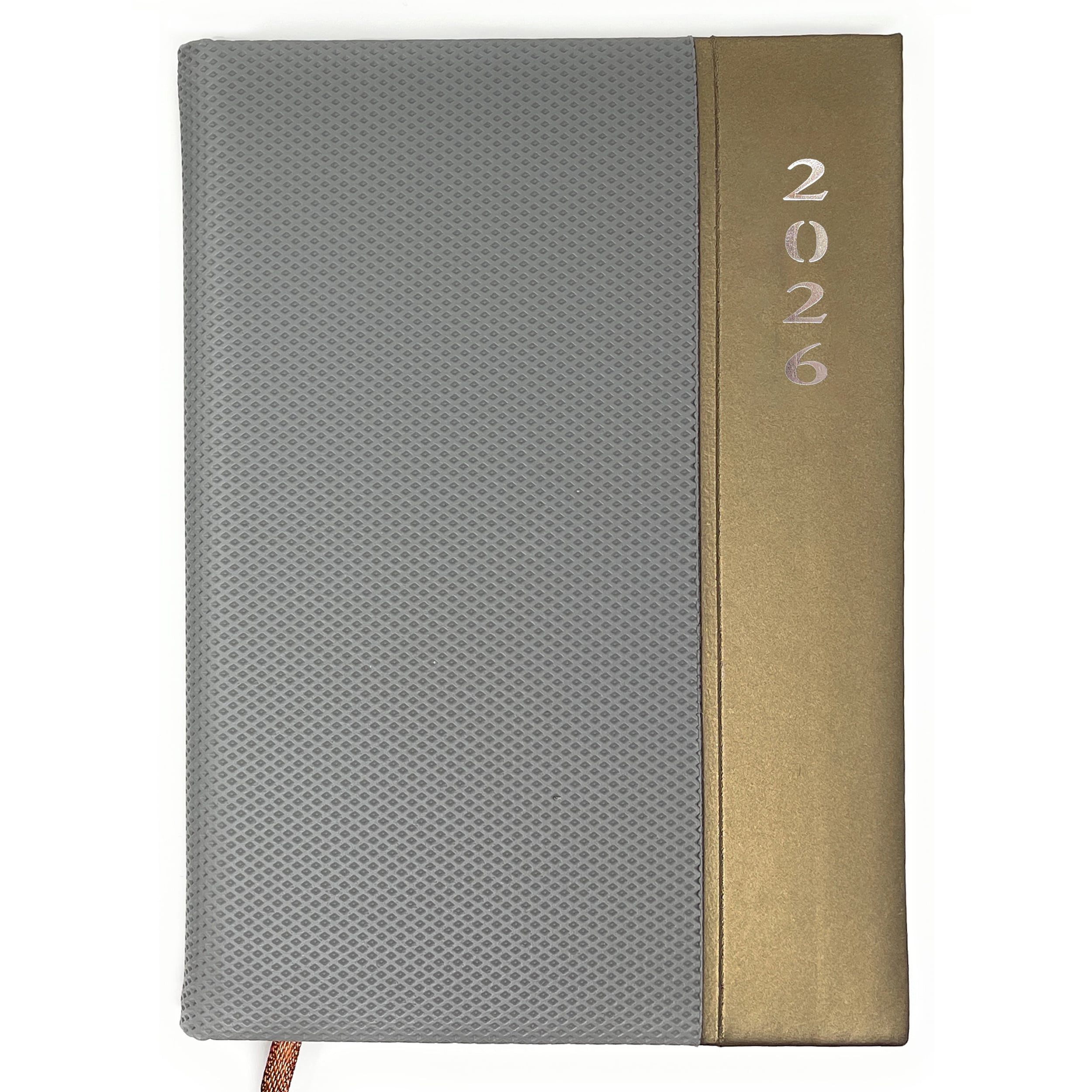 AMLI Taschenkalender Taschenkalender 2026 A6 Grau, 1 Woche 2 Seiten, DIN A6 Календари, Buchkalender 2026