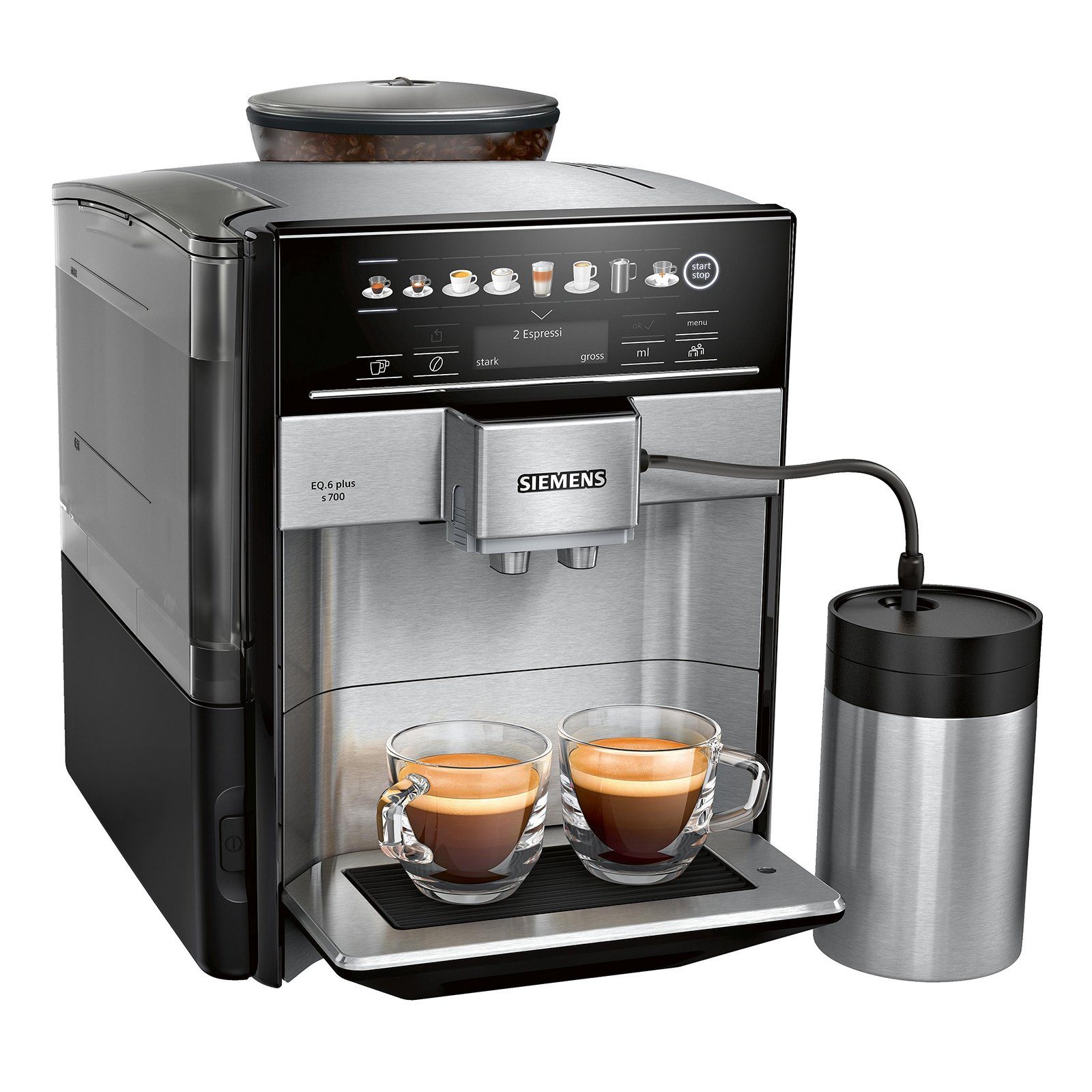 SIEMENS Kaffeevollautomat TE657M03DE Kaffeevollautomat