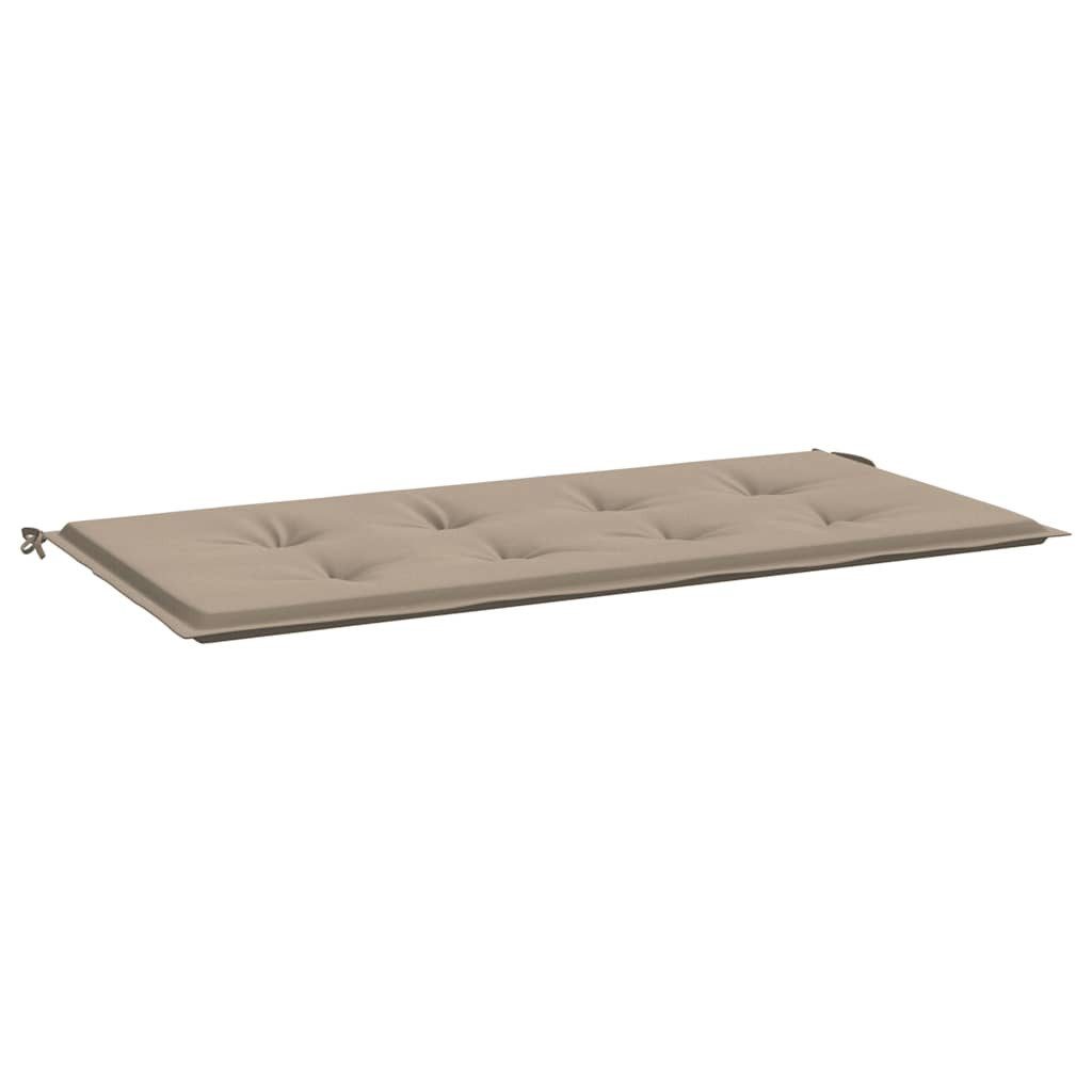 vidaXL Sitzauflage Gartenbank-Auflage Taupe 120x50x4 cm günstig online kaufen
