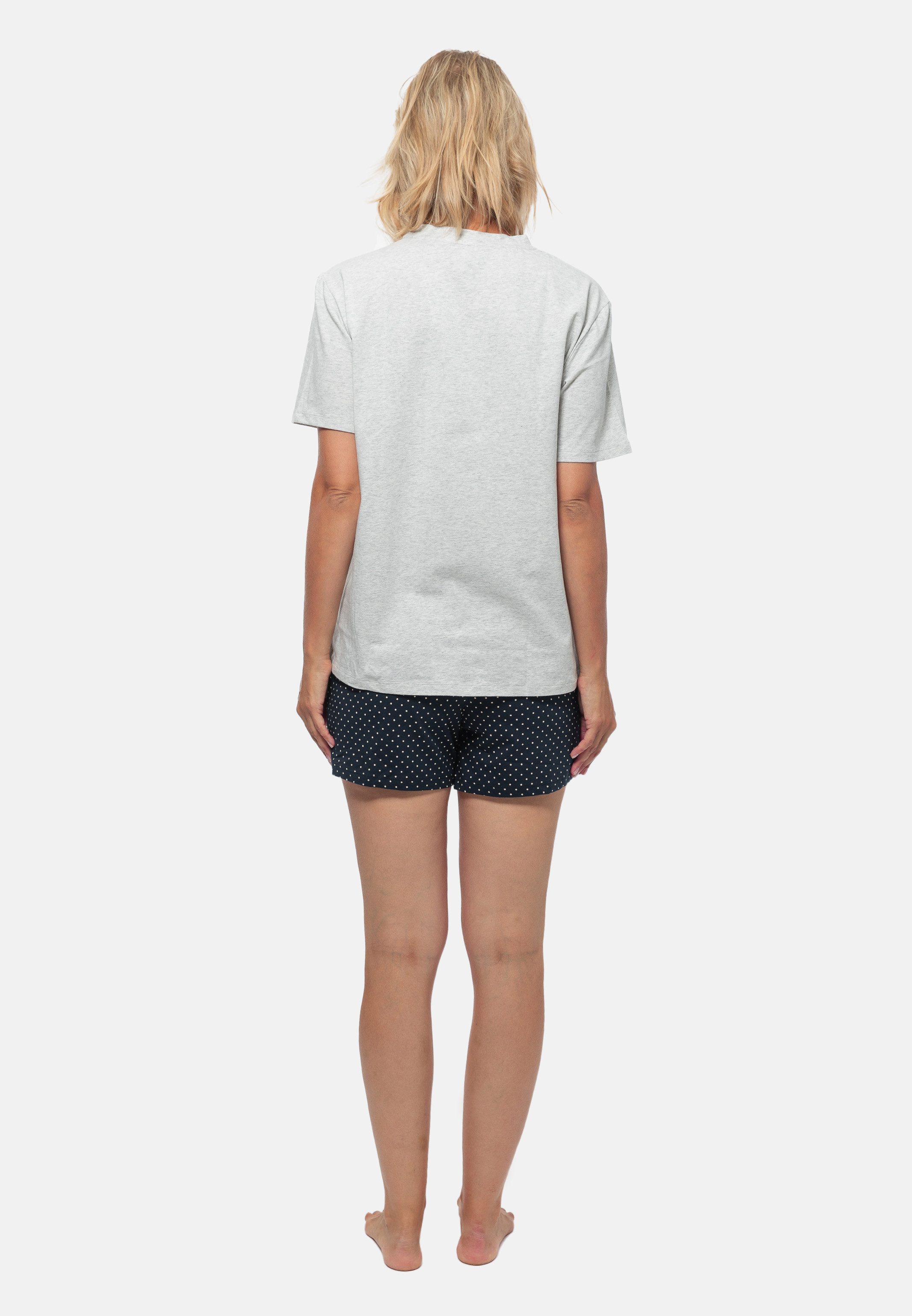 Schiesser Pyjama Organic Cotton (Set, 2 tlg) Schlafanzug - Baumwolle