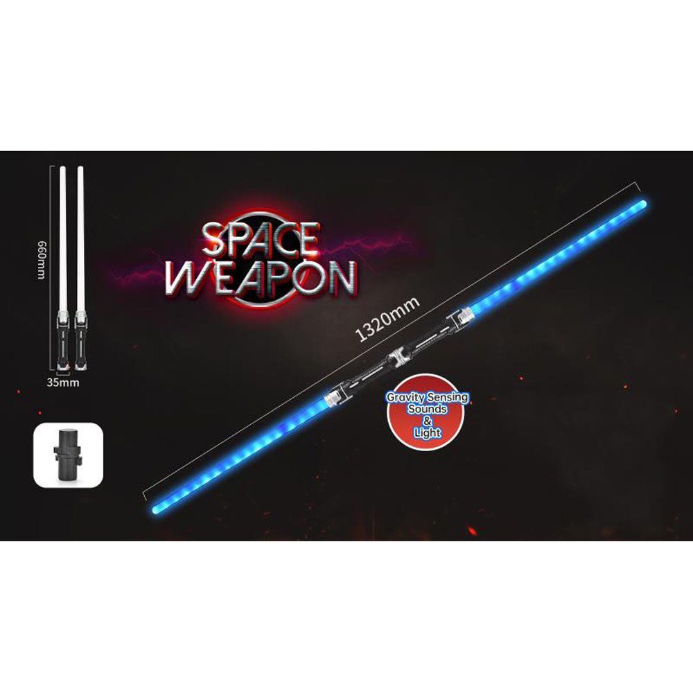 thetru Lichtschwert Lichtschwert 'Galactica' Laserschwert mit Licht un