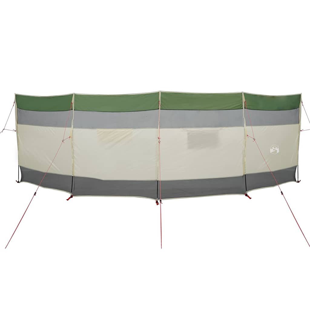 vidaXL Windschutz Camping-Windschutz Grün 510x153 cm Wasserdicht