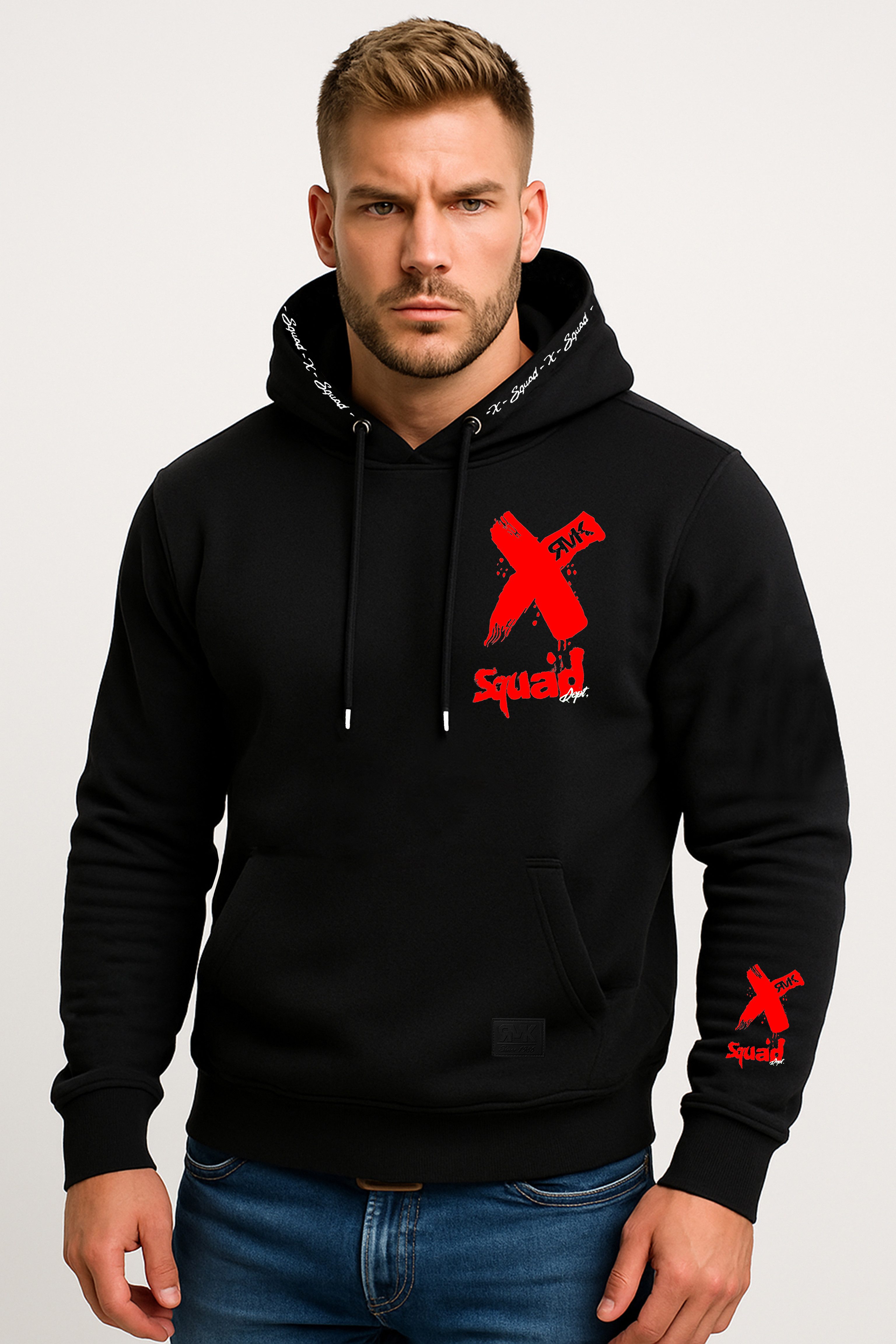 RMK Hoodie Herren Pullover mit Kapuze Pulli Kapuzenpullover Langarm mit Kapuze
