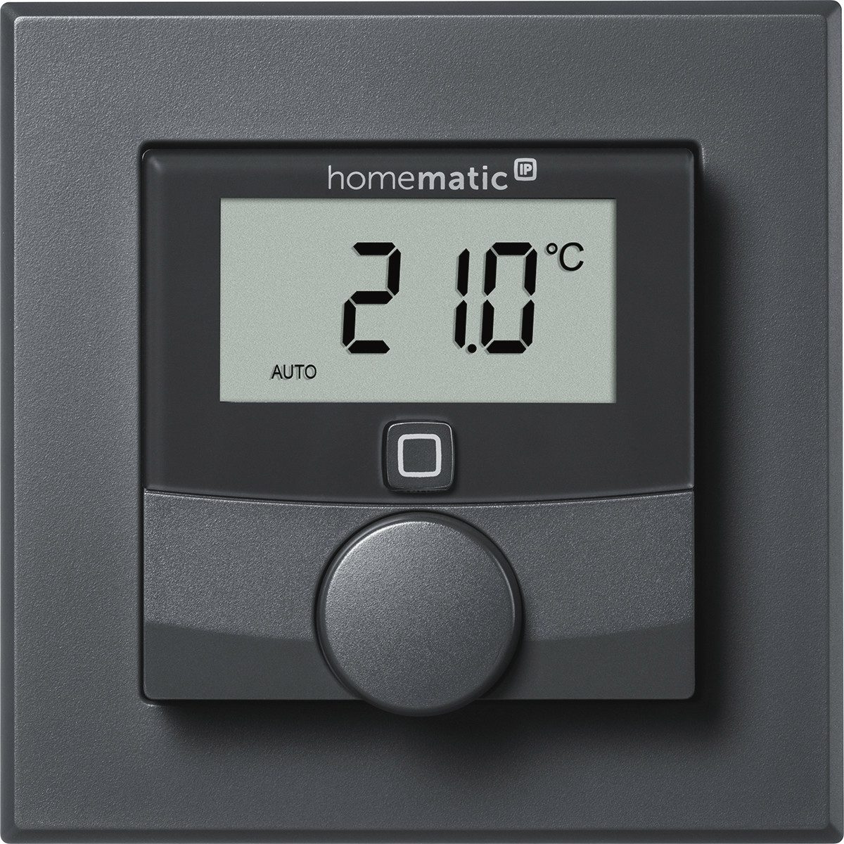 Homematic IP Wandthermostat mit Schaltausgang - für Markenschalter 230V Smart-Home-Steuerelement