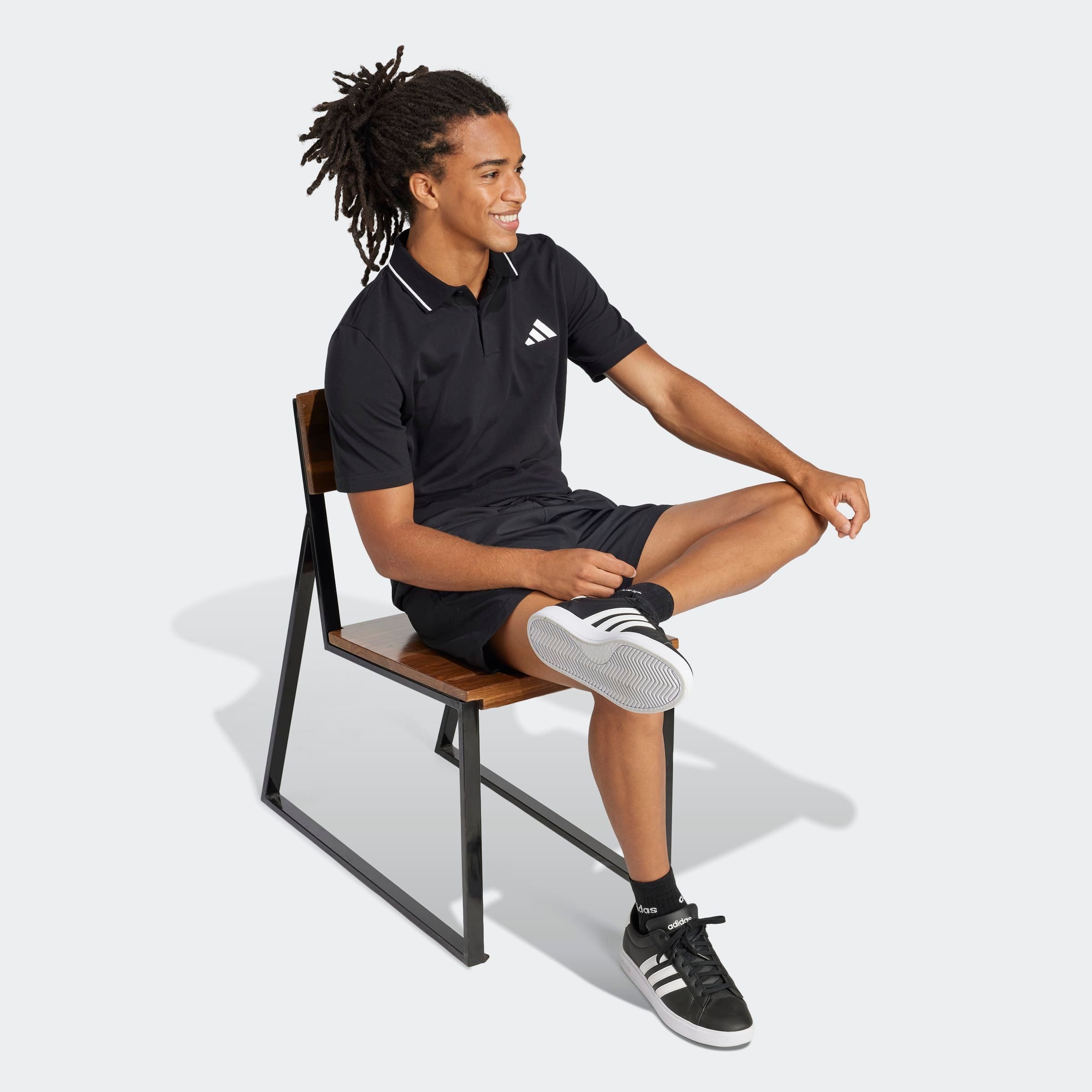adidas Sportswear Poloshirt ESSENTIALS SMALL LOGO PIQUÉ – Bild 5 von 5