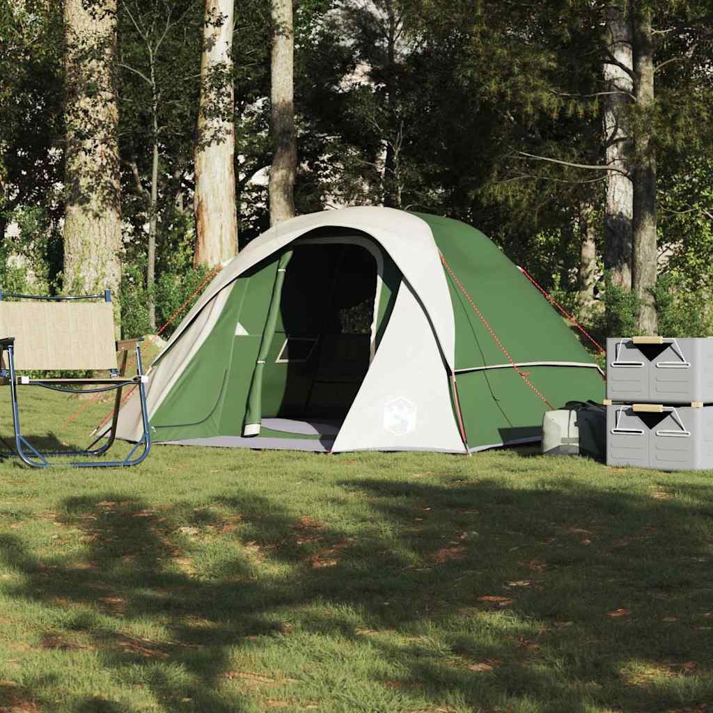 furnicato Faltzelt Campingzelt Kabine 218/263x252x128 cm Grün, (1 tlg)