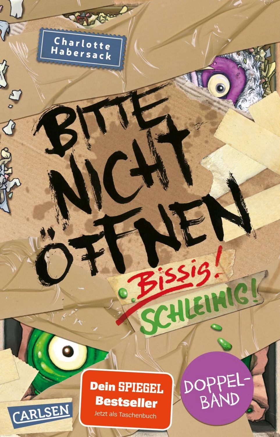 Bitte nicht öffnen: Doppelband (Enthält die Bände 1: Bissig!, 2: Schle / Charlotte Habersack
