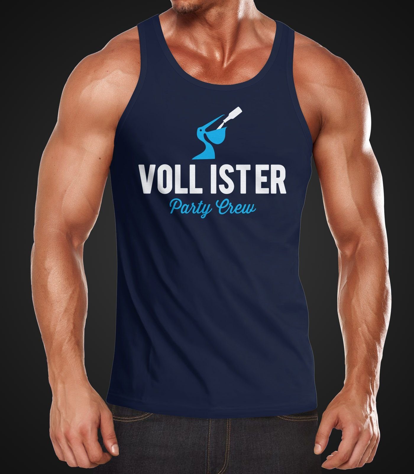MoonWorks Tanktop Vollister Herren Tanktop Bier günstig online kaufen