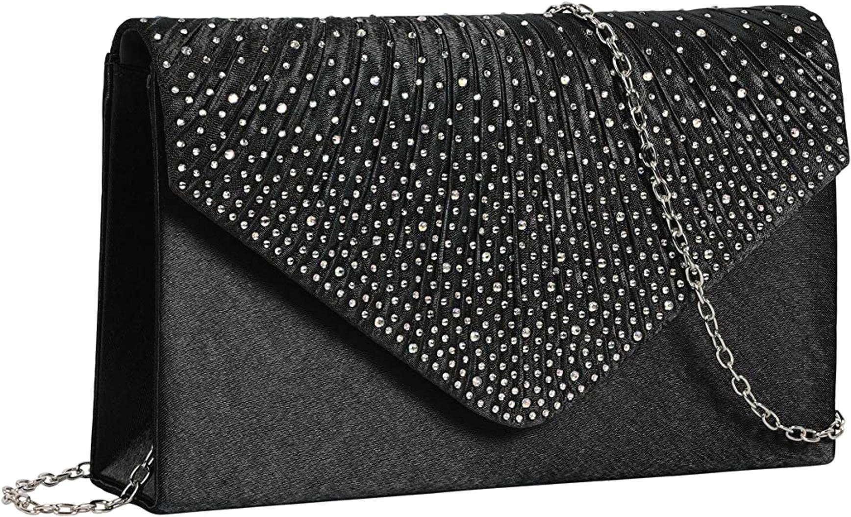 Abendtasche Frauen Glitter Umschlag Clutch Tasche