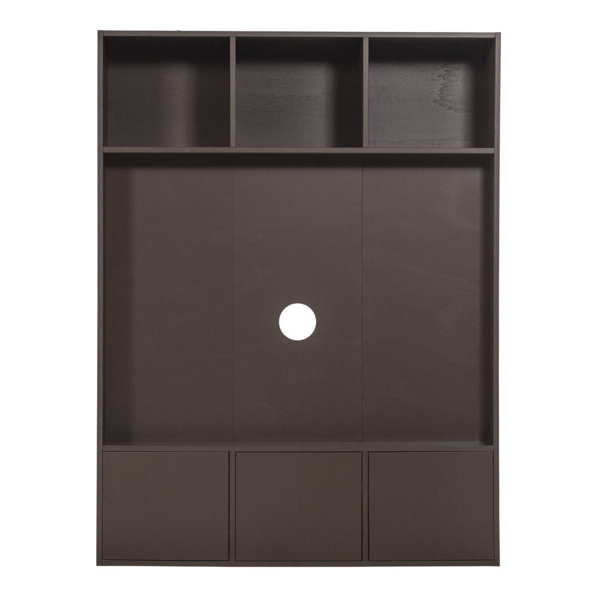 WOOOD Mehrzweckschrank Modernes Push-to-Open-System, geräumiger Stauraum