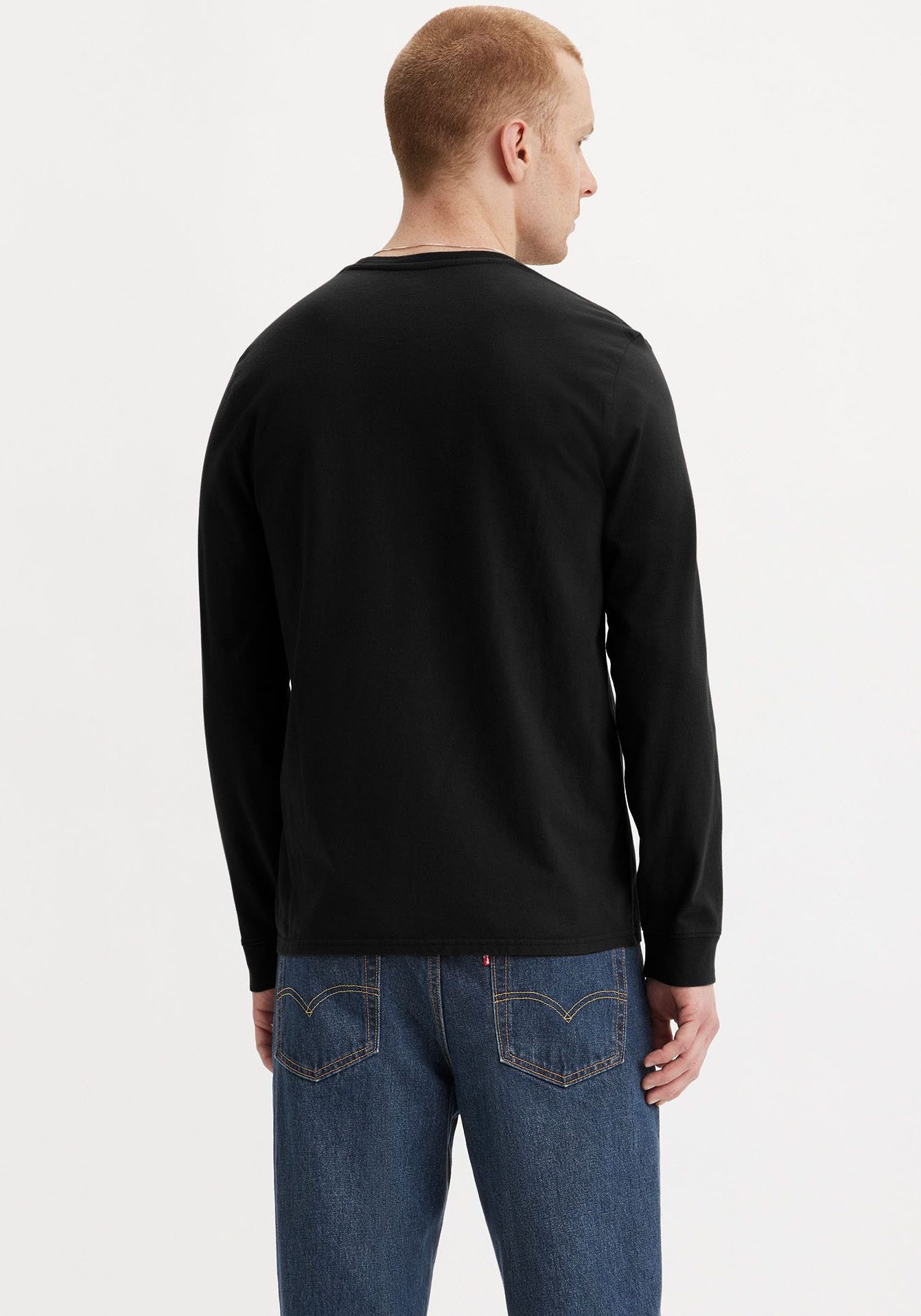 Levi's® Langarmshirt mit Logo-Applikation