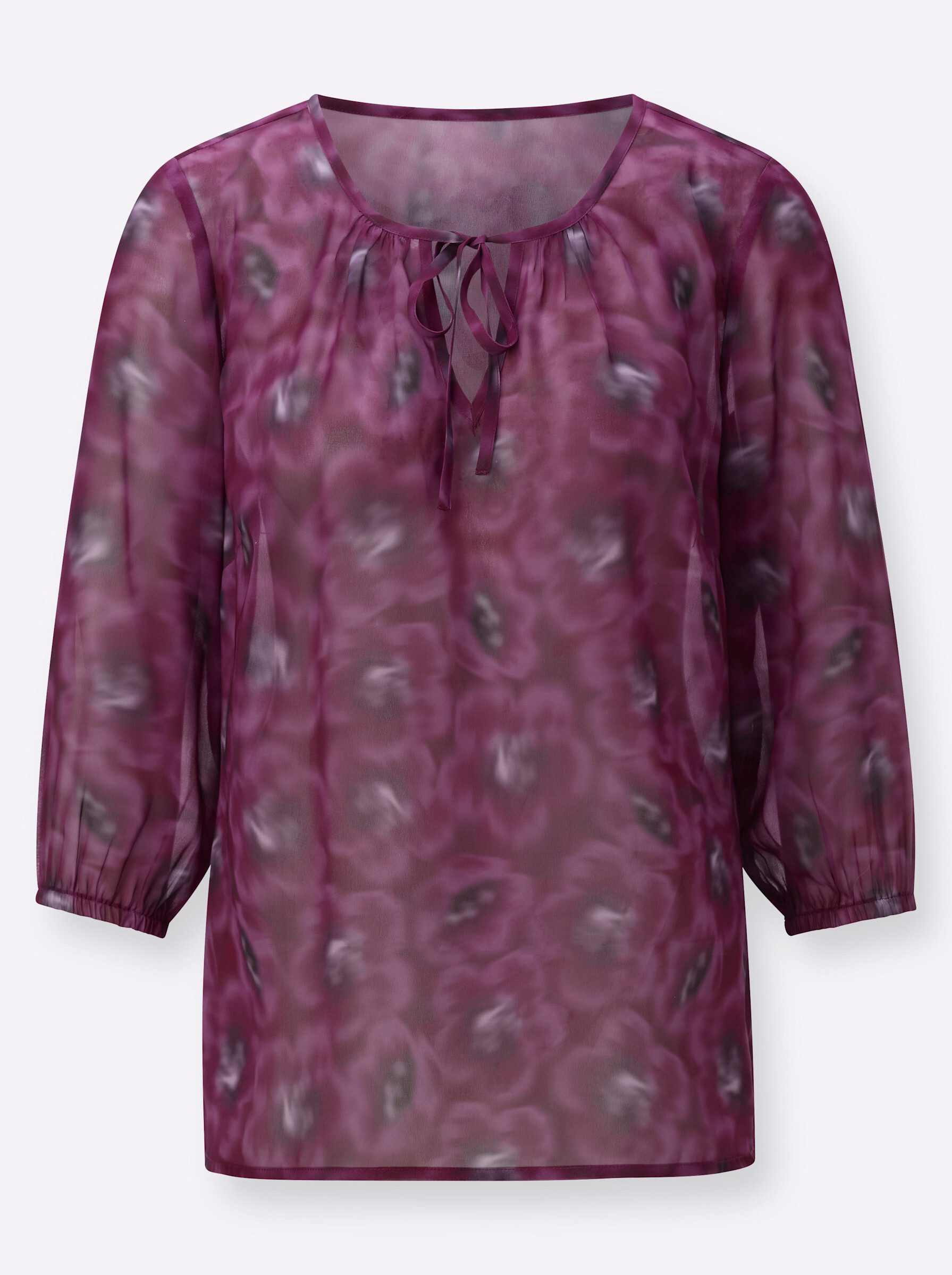 Witt Klassische Bluse Druckbluse 3/4-Arm