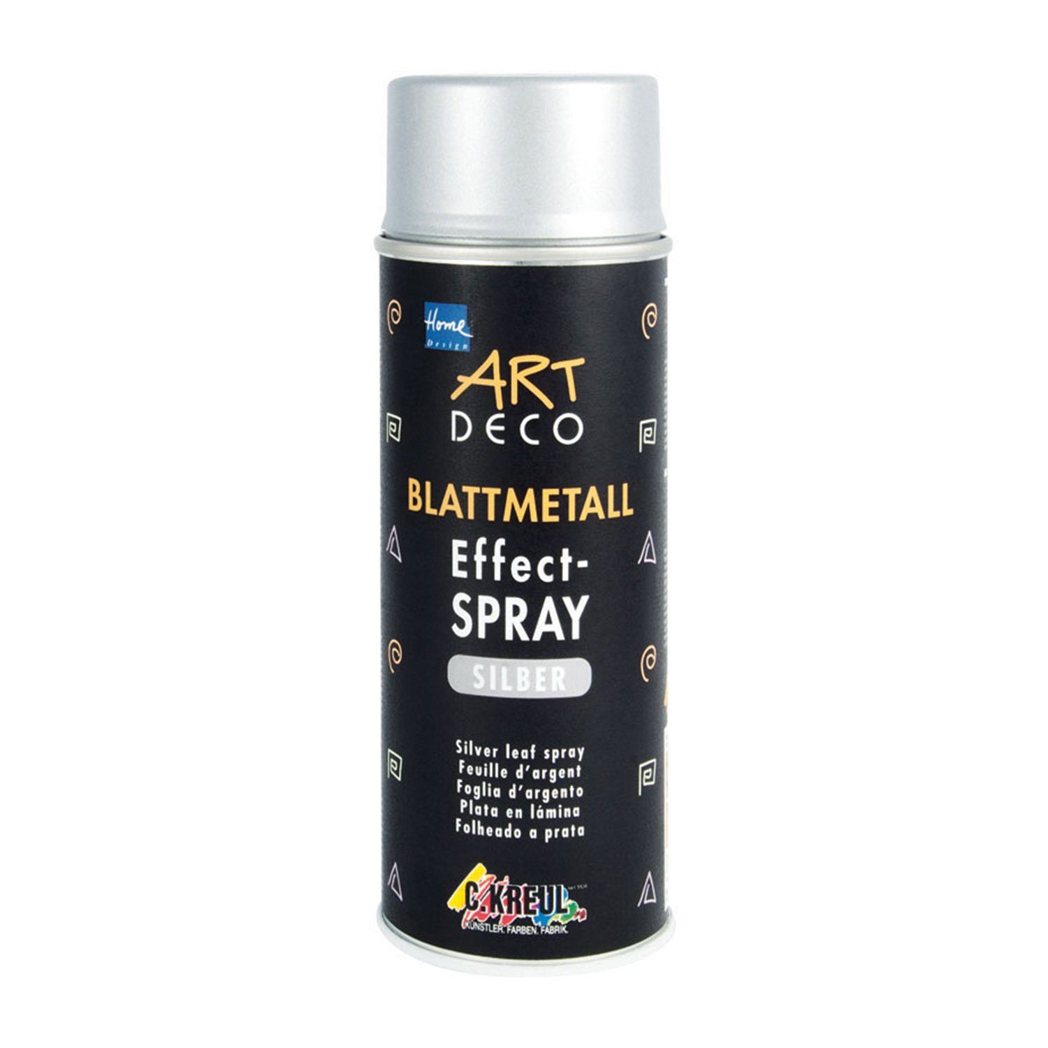 Kreul Modellierwerkzeug ART DECO Blattmetall Effect-Spray silber 400ml