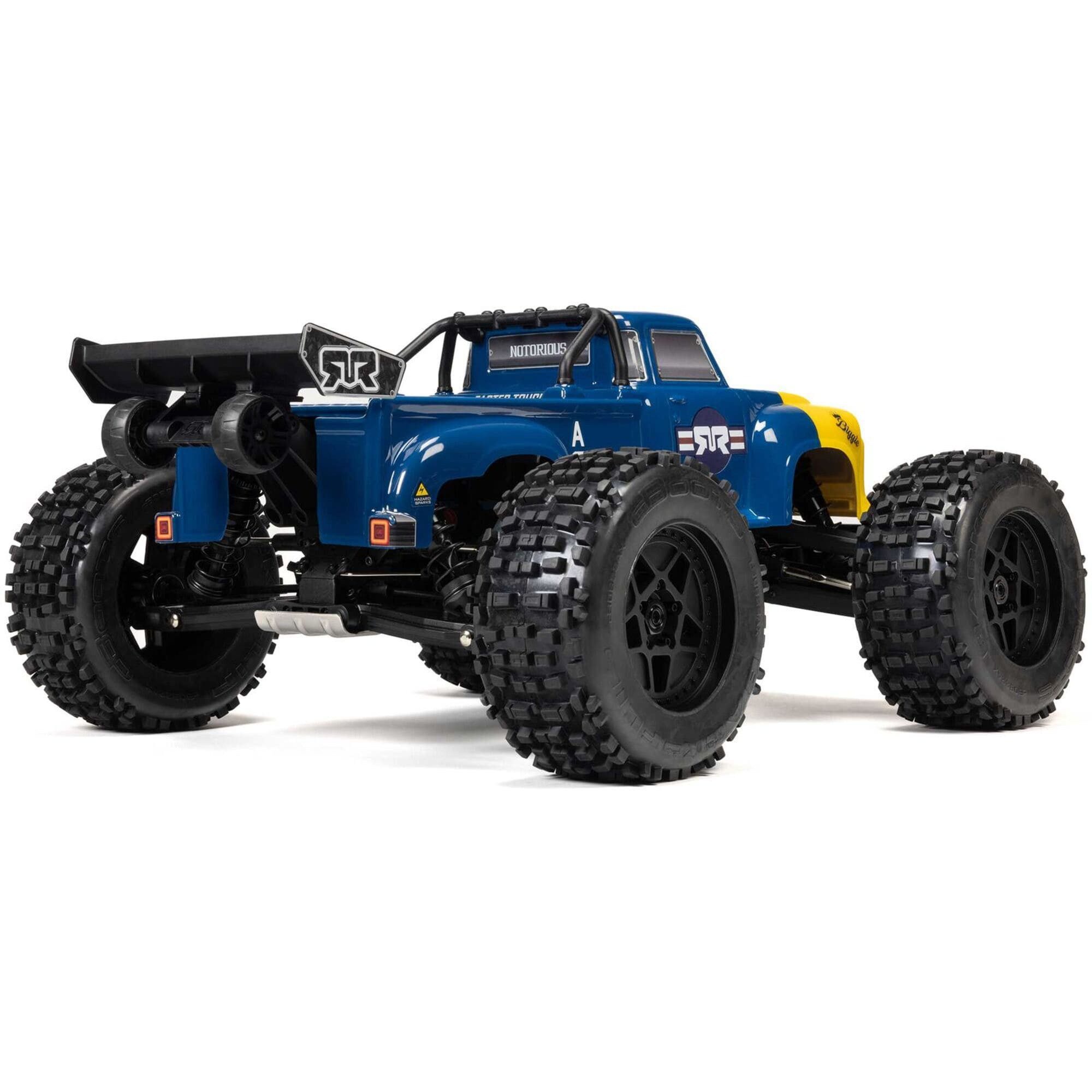 Arrma RC-Buggy Arrma 1:8 Maßstab Notorious 6S V6 4x4 BLX Brushless Stunt Truck RTR -