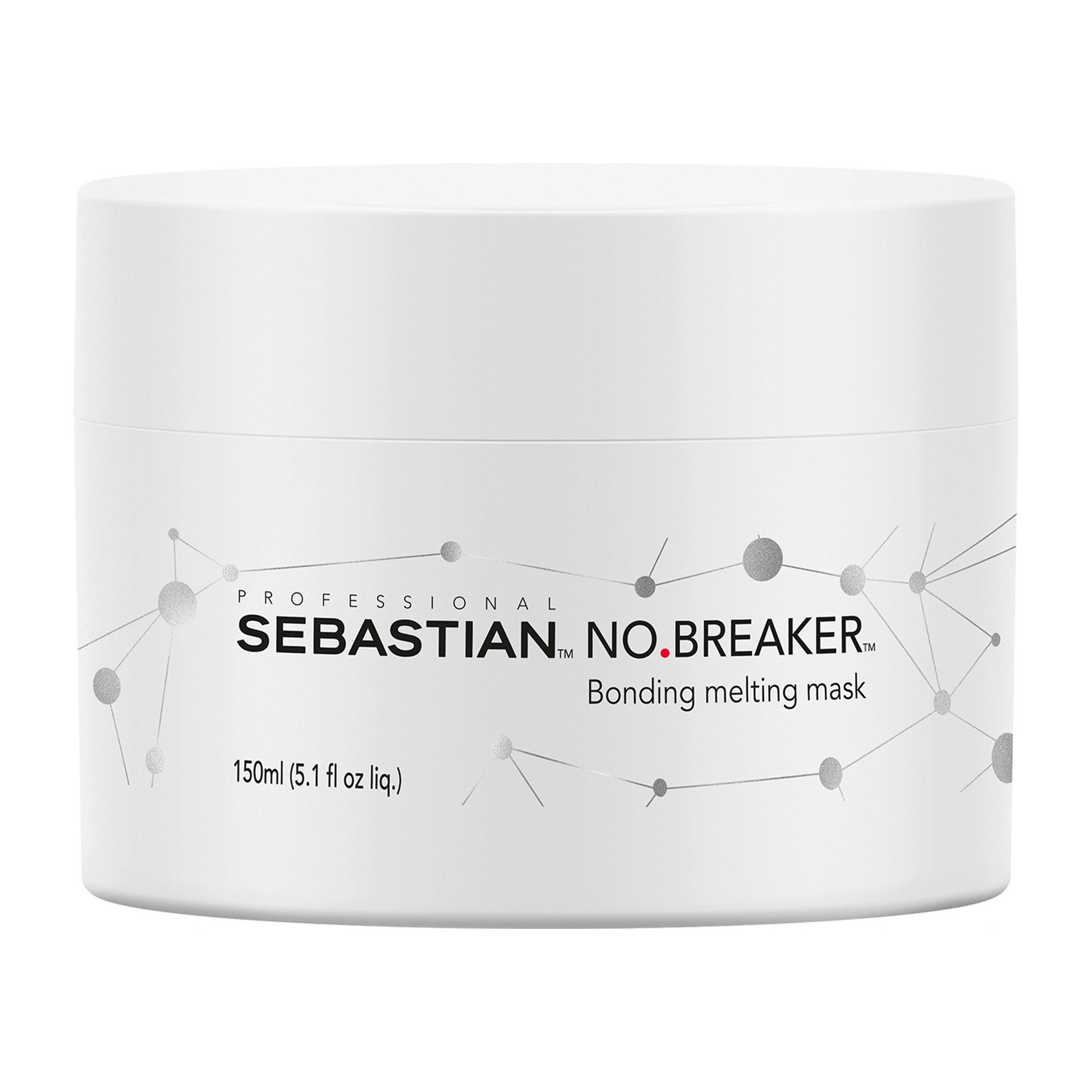 Sebastian Professional Haarmaske NO BREAKER BONDING MELTING MASK, gegen Haarbruch, stärkt das Haar, ultimativer Glanz