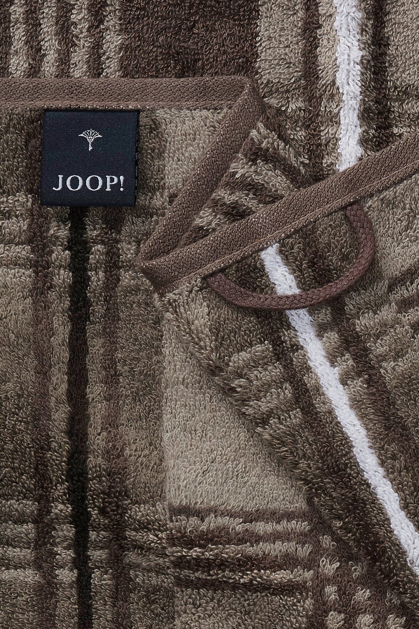 (2-St), Handtuch-Set, CHECKS Joop! trocknergeeignetem LIVING Material - maschinenwaschbarem Handtücher Aus und Textil JOOP!