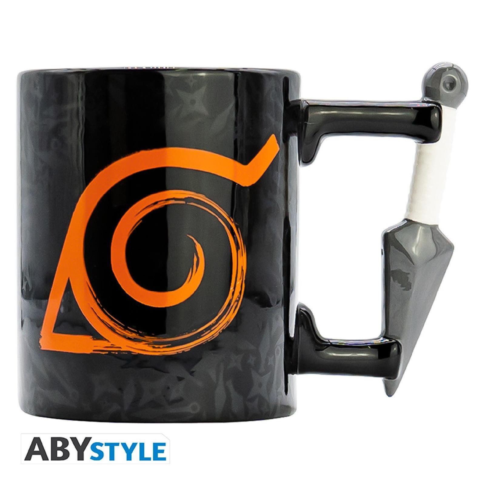 ABYstyle Tasse NARUTO SHIPPUDEN - Tasse 3D handle - Kunai Konoha