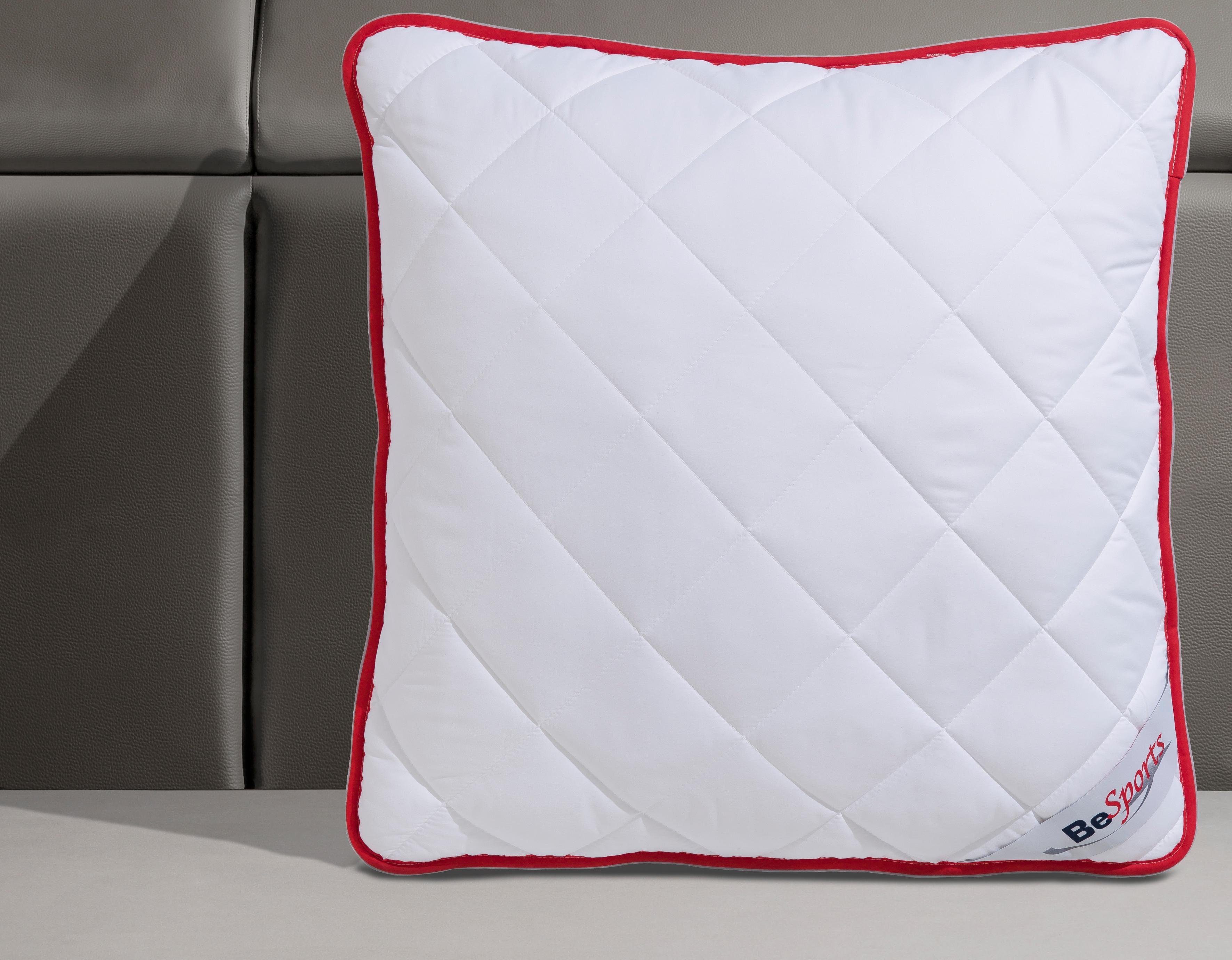 BeSports Microfaserkissen BeSports Premium, Wendekissen mit Sommer- und Winterseite