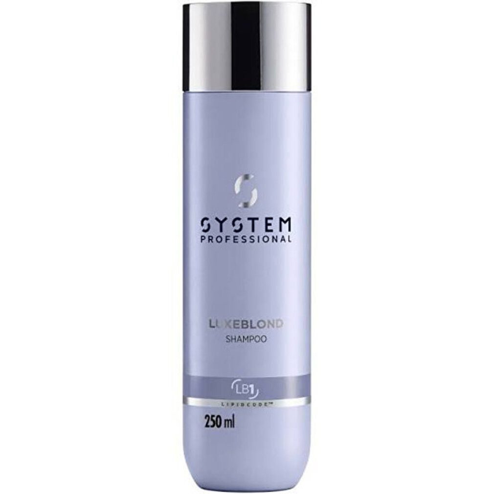 System Professional Haarpflege-Set Shampoo für blondes Haar Luxeblond (Shampoo) - Volumen: