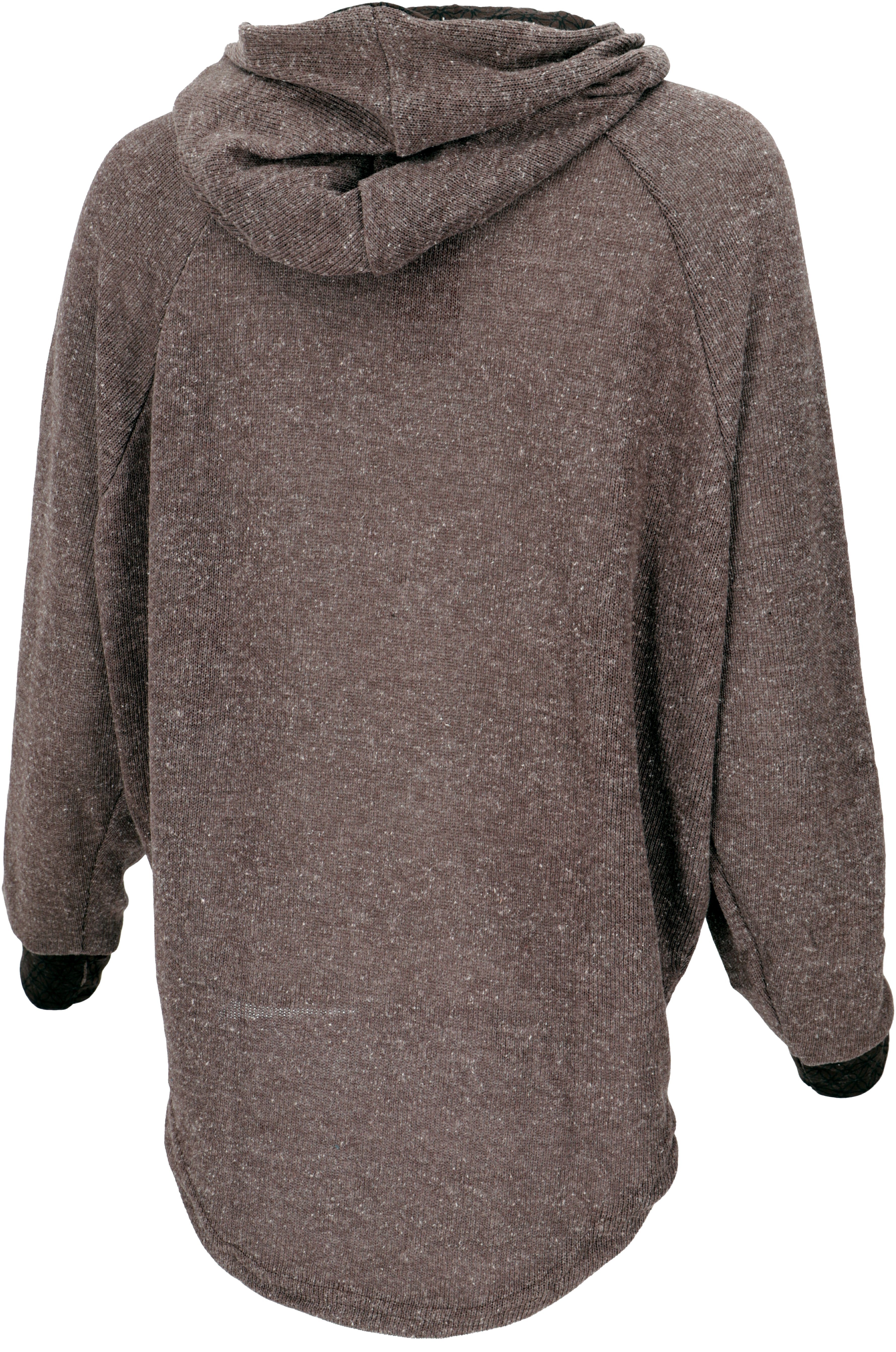 Pullover, Guru-Shop braun Hoody, -.. Bekleidung Sweatshirt, alternative Kapuzenpullover Longsleeve