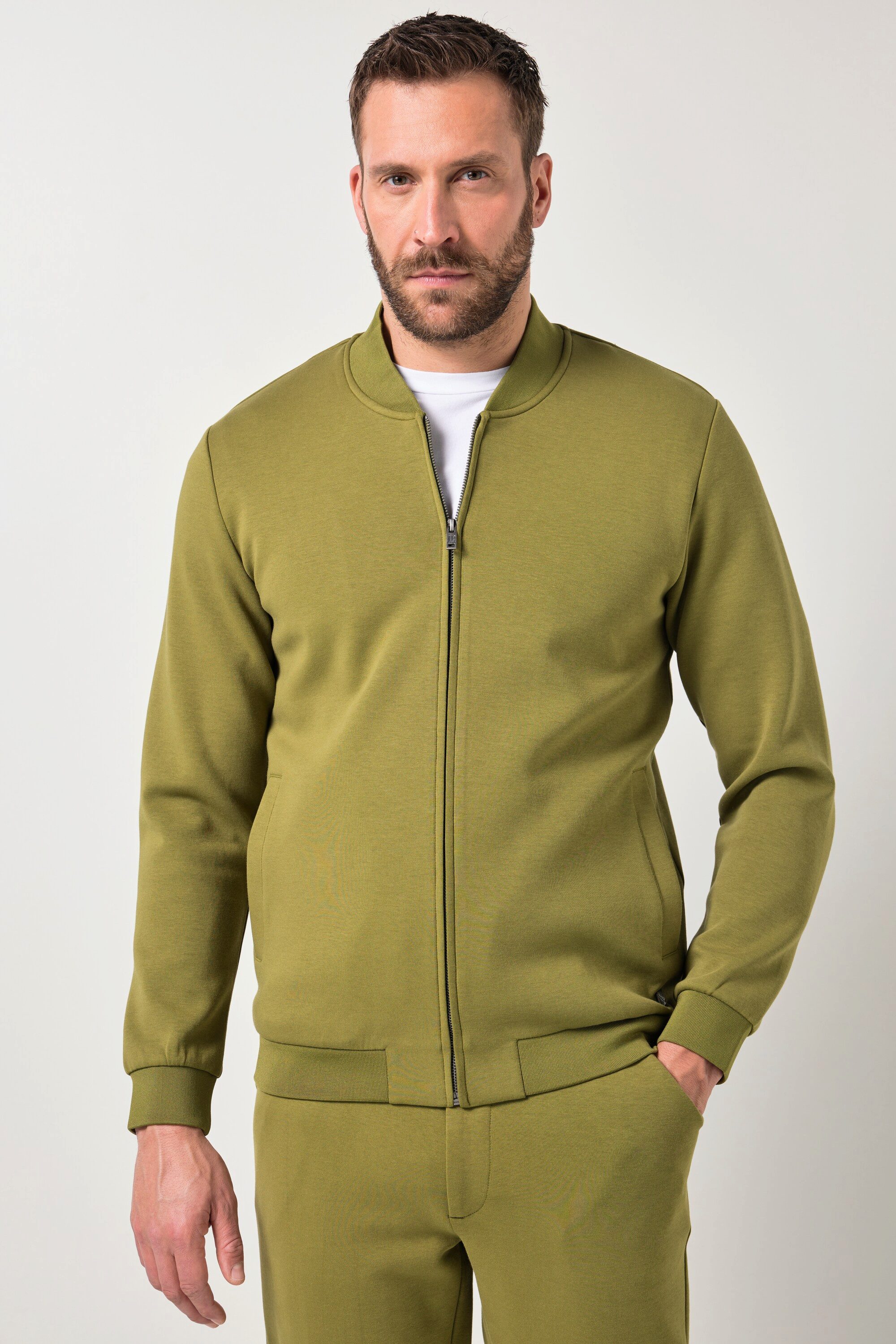 JP1880 Fleecejacke Jerseyblouson NEW YORK FLEXNAMIC® Baukasten