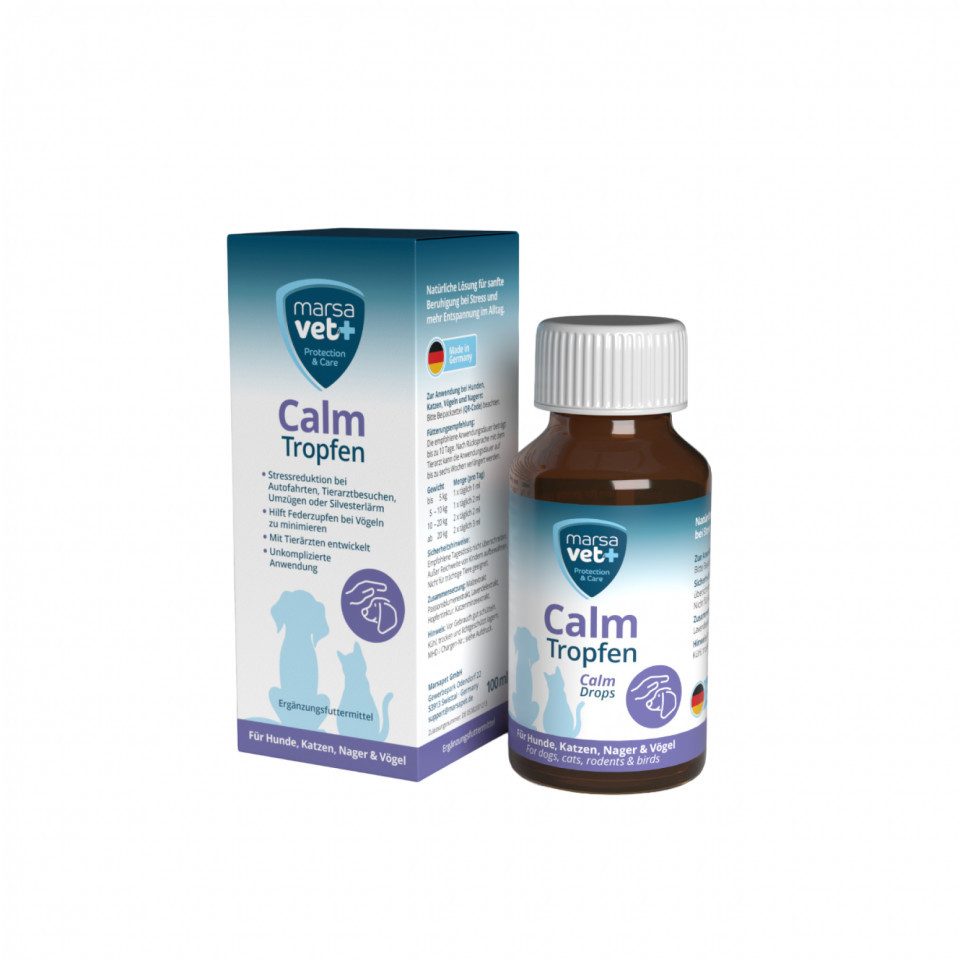 Bellfor Marsavet Calm Tropfen - 100 ml, für: Hunde