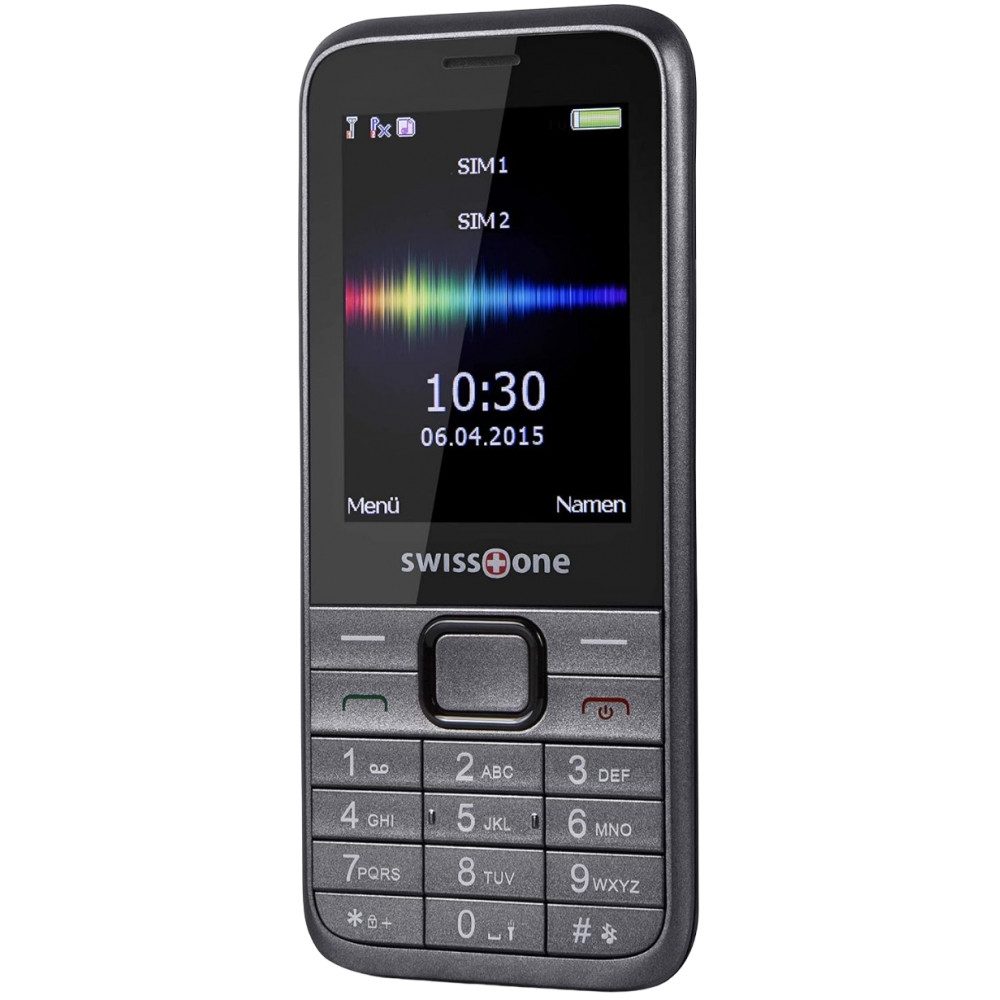 Swisstone SC 560 - Seniorenhandy - grau Seniorenhandy (2,4 Zoll)
