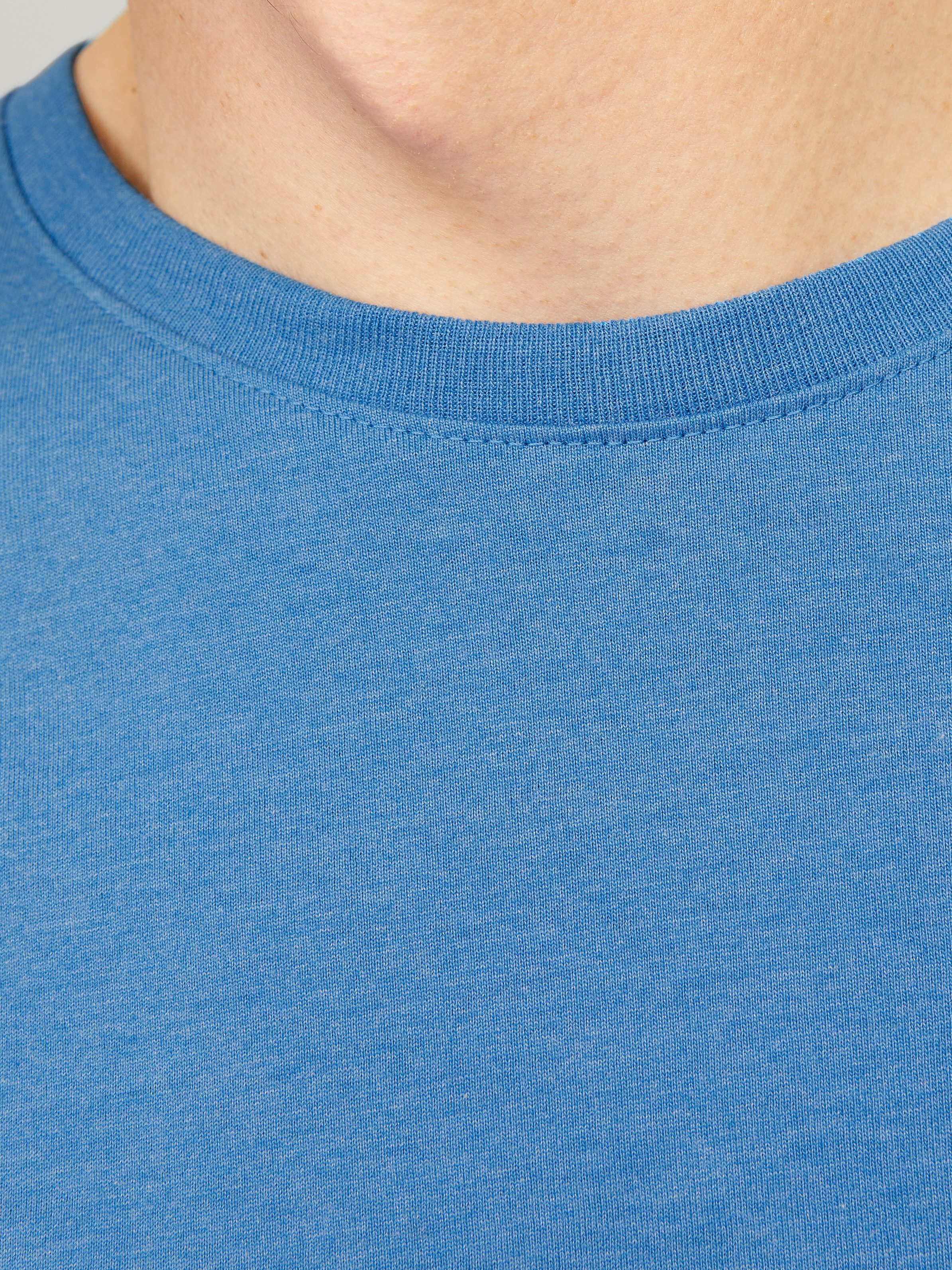 Jack & Jones Herren Rundhals T-Shirt JJEORGANIC - Regular Fit günstig online kaufen