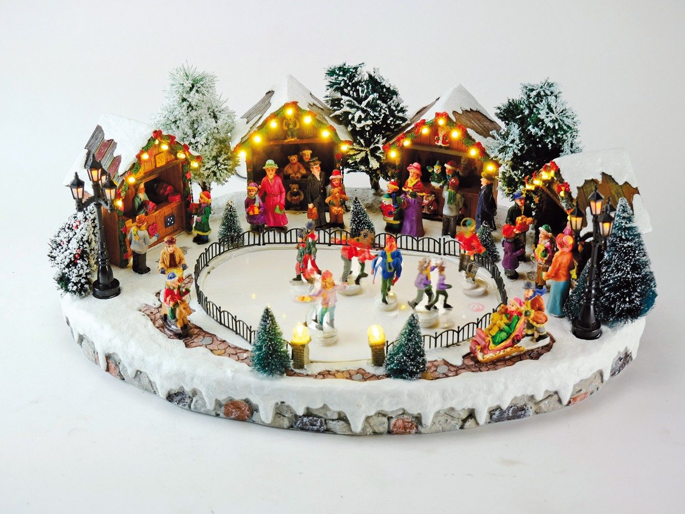 Musicboxworld Spieluhr Nostalgische Eislauf Szene günstig online kaufen