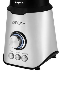 Zeegma Standmixer GRAND VITAMINE, 1600,00 W, Spülmaschine Edelstahl 6 messer 1,75L Auto Clean