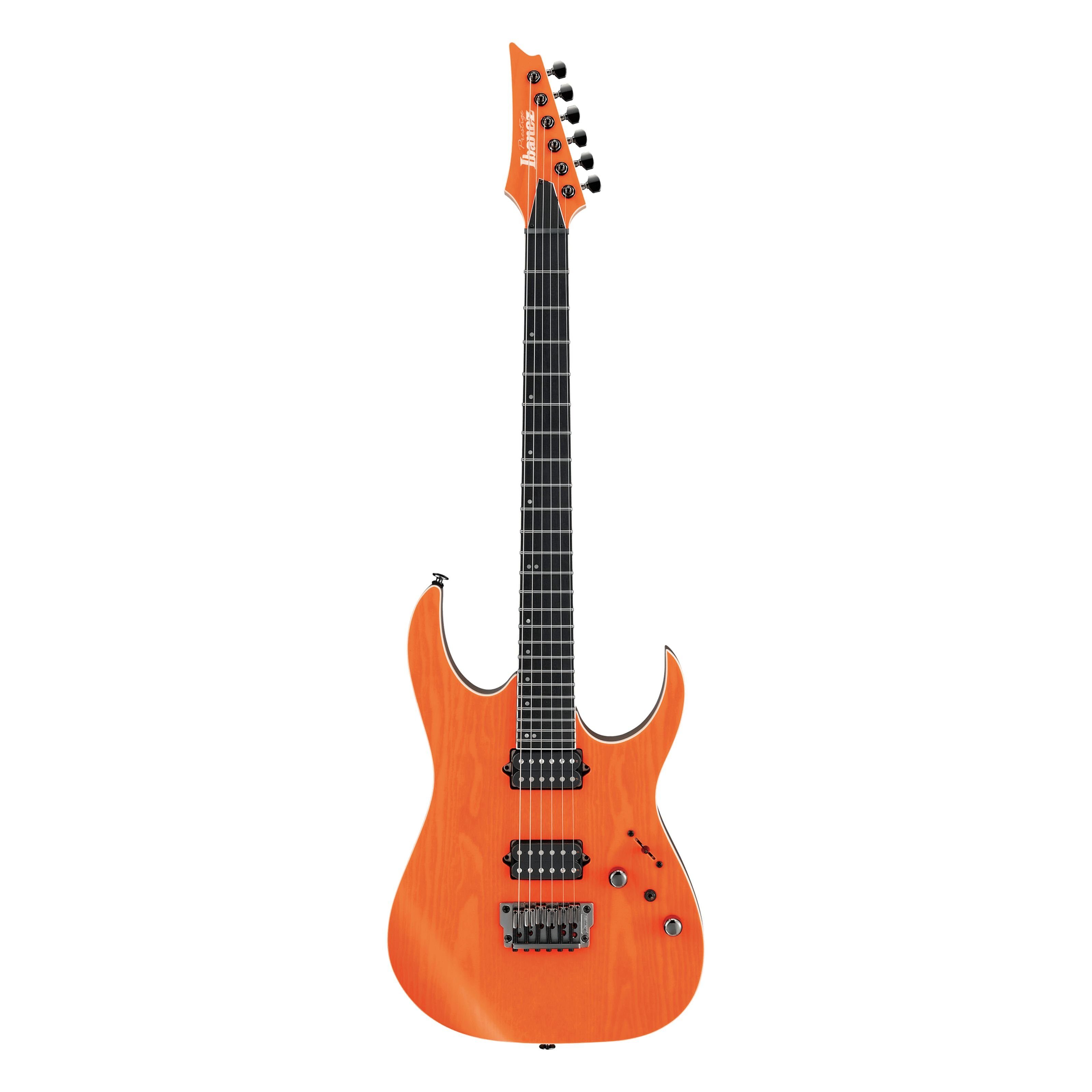 Ibanez E-Gitarre, Електрогітари, Ibanez Modelle, Prestige RGR5221-TFR Transparent Fluorescent Orange - E-Gitarre