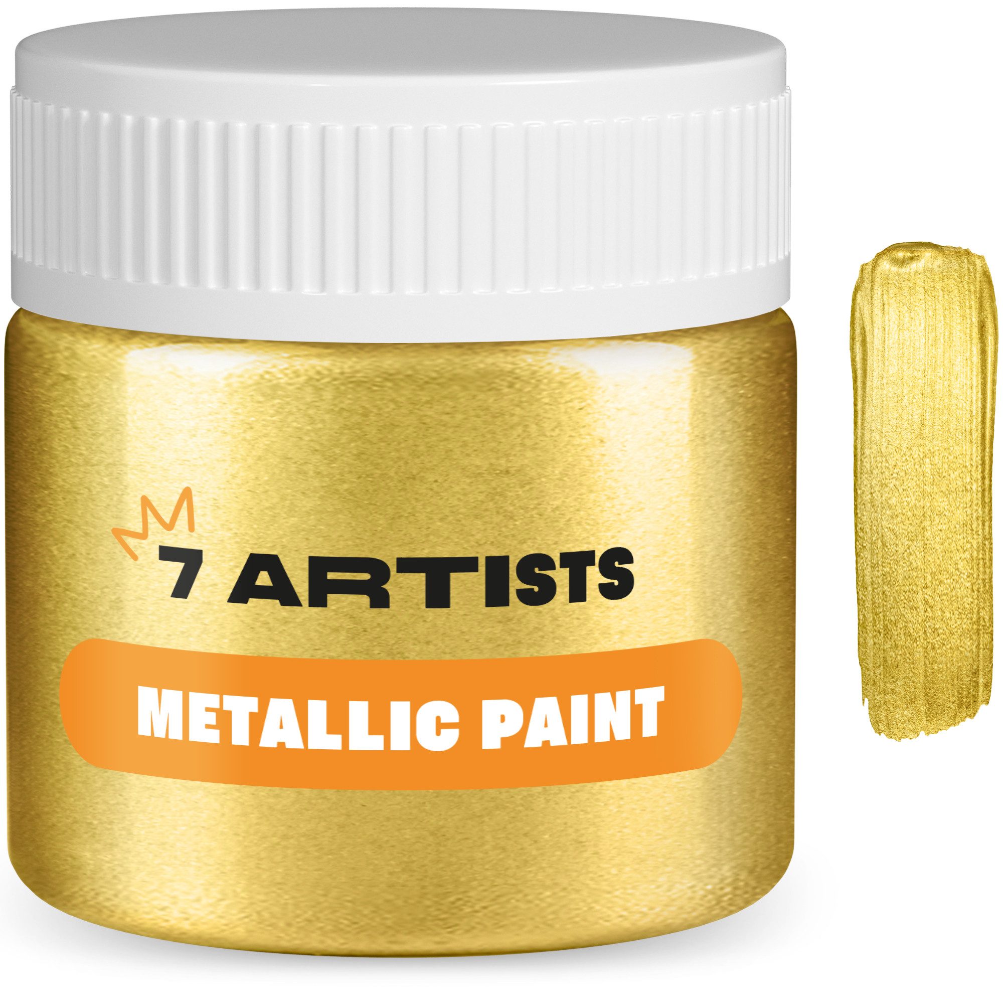 Acrylfarbe 7 Artists Acrylfarbe Metallic 50 ml