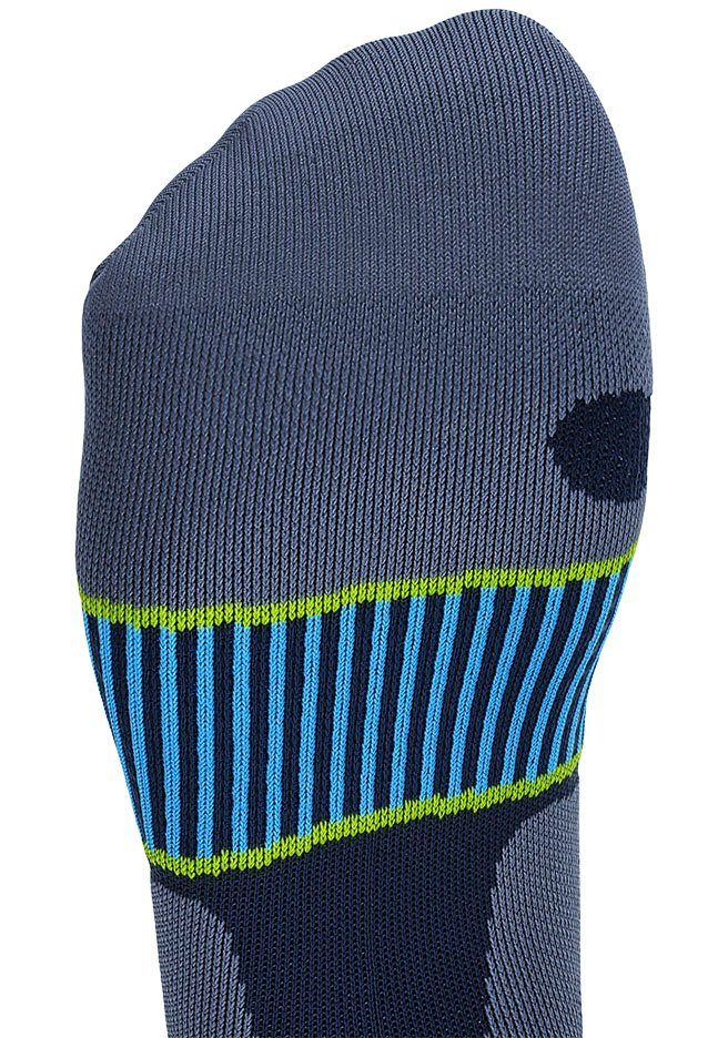 Bauerfeind Sportsocken Run Performance blau Socks Mid Cut