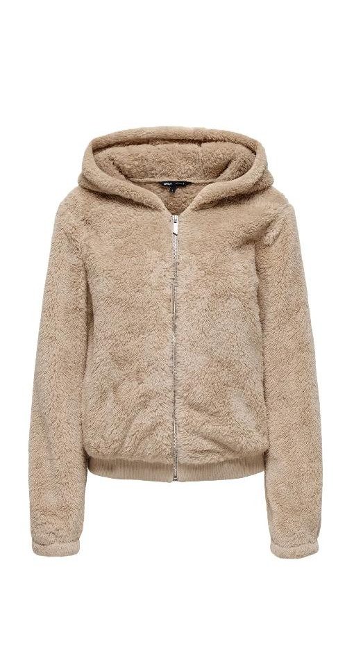 ONLY Kapuzenplüschjacke ONLNEWANNA CONTACT SHERPA JKT günstig online kaufen