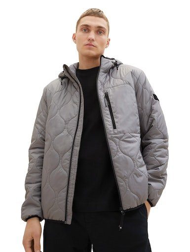 TOM TAILOR Denim Steppjacke mit Logo-Badge günstig online kaufen
